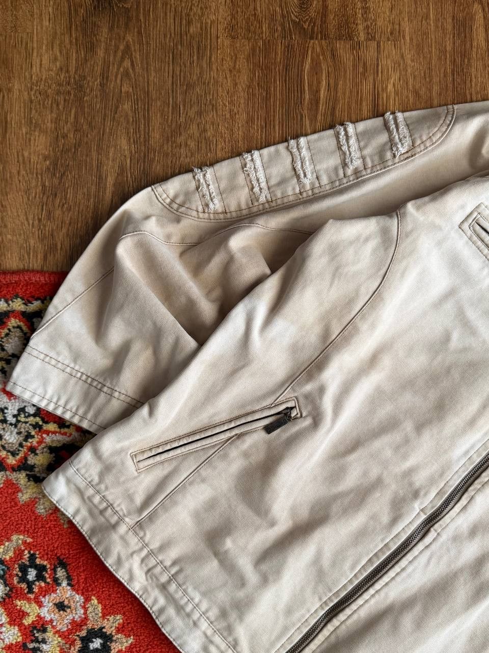 G-Star Vintage 2000s Hedi Slimane Dior Style Archive Cropped Jacket Size US L / EU 52-54 / 3 - 10 Thumbnail