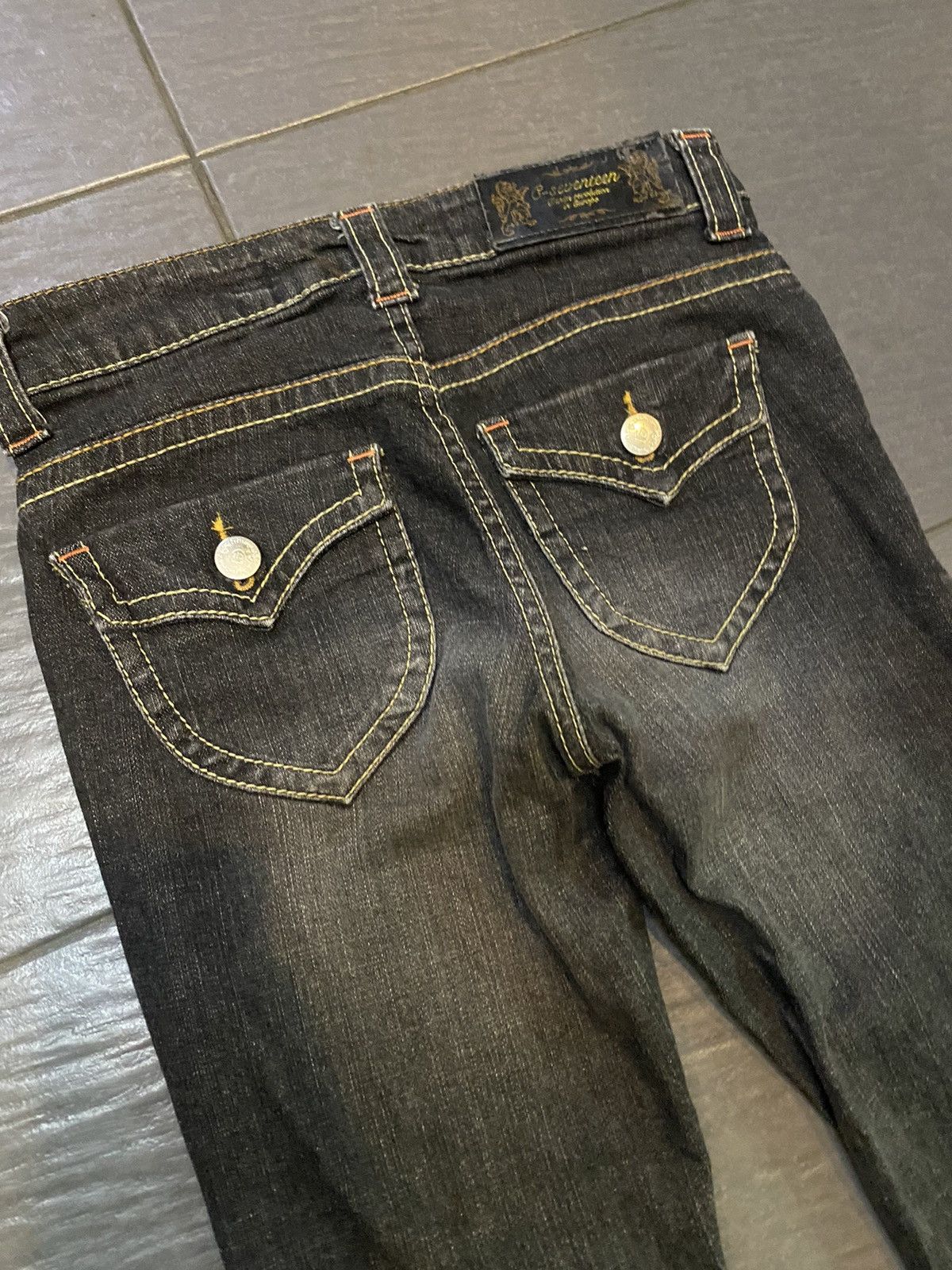 Hysteric Glamour × Japanese Brand × Tornado Mart Flare jeans C-seventeen boot cut Size 29" - 4 Thumbnail