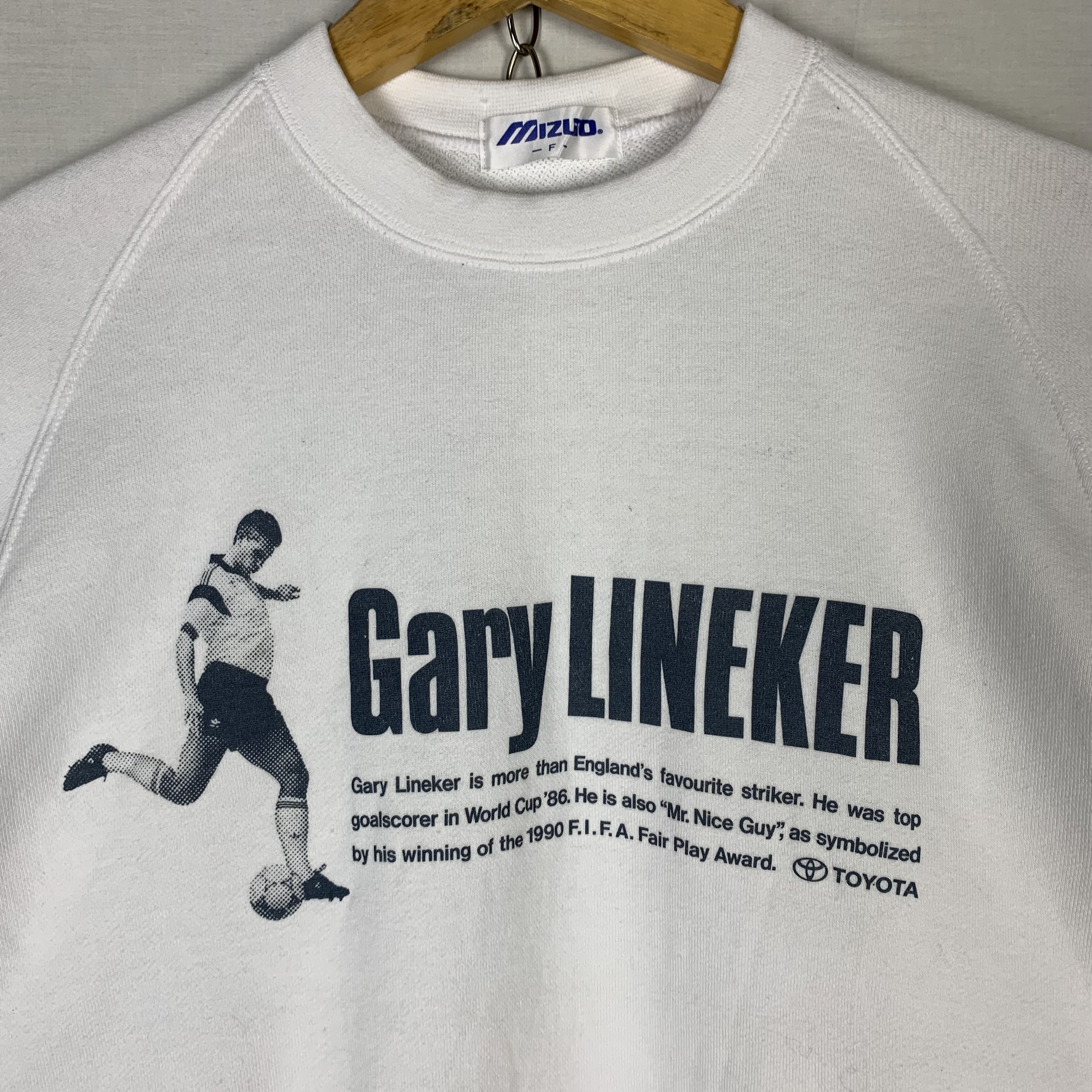 Vintage Vintage Gary Lineker Sweatshirt Crewneck Size US M / EU 48-50 / 2 - 2 Thumbnail