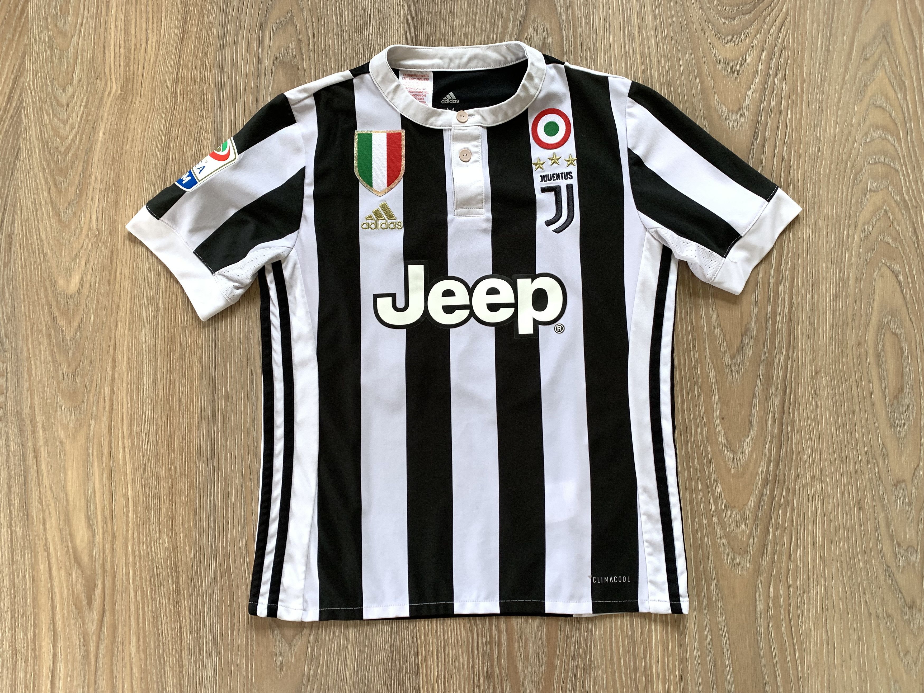 Adidas Youth Adidas Juventus Football Dybala #21 Jersey 17-18 Size US XXS / EU 40 - 2 Thumbnail