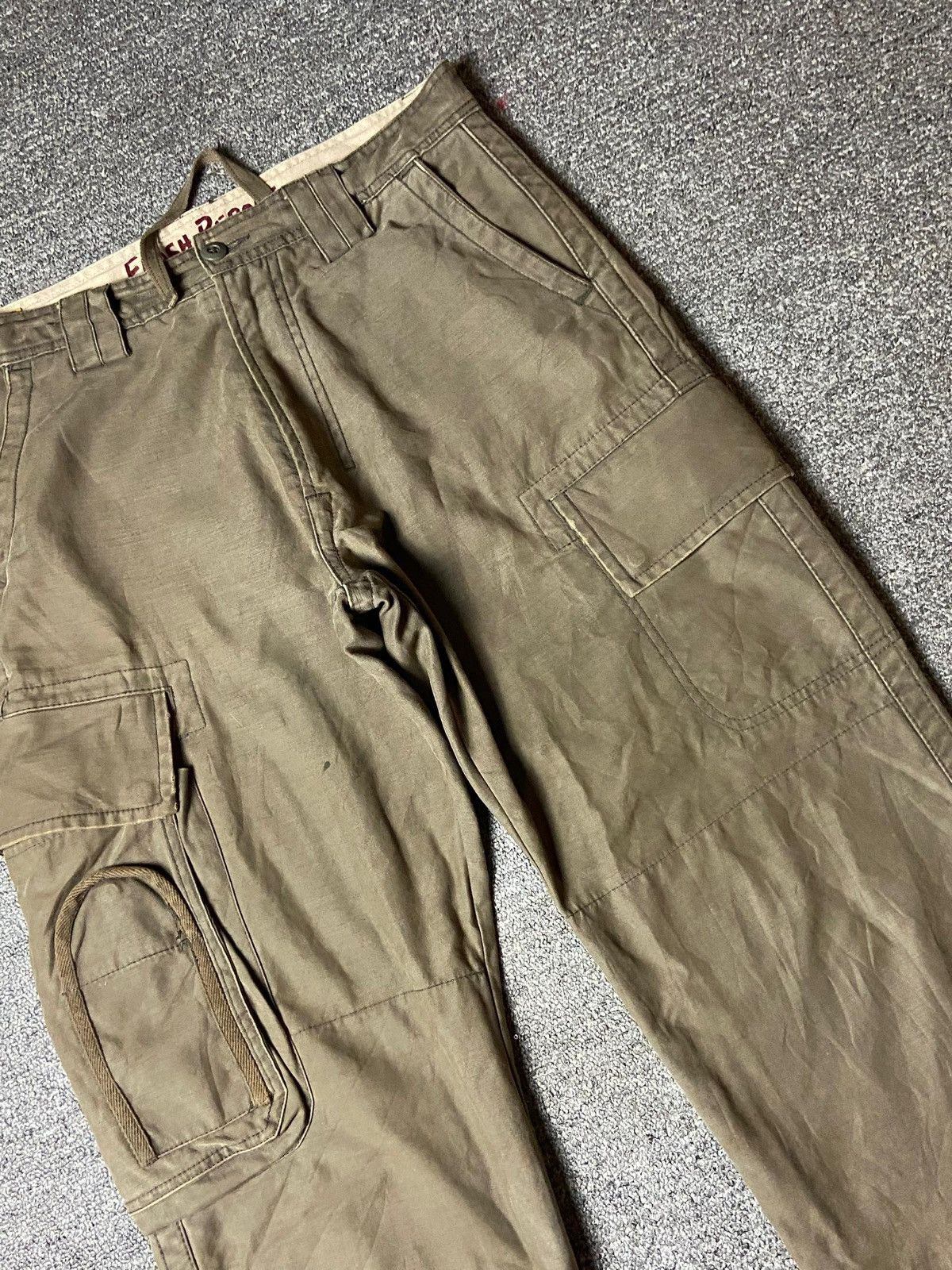 Japanese Brand Flash Report Tactical Cargo Multipocket Pants (147) Size US 33 - 13 Thumbnail