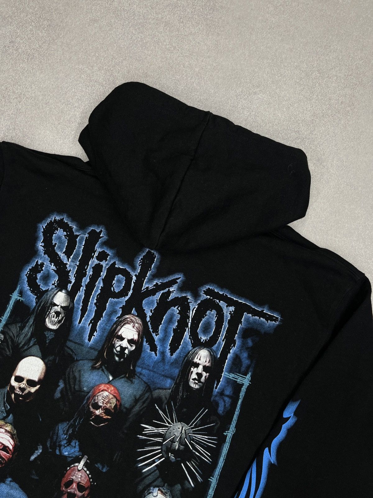 Slipknot Vintage Slipknot Zip Hoodie Black Big Logo Metal Rock Size US L / EU 52-54 / 3 - 4 Thumbnail