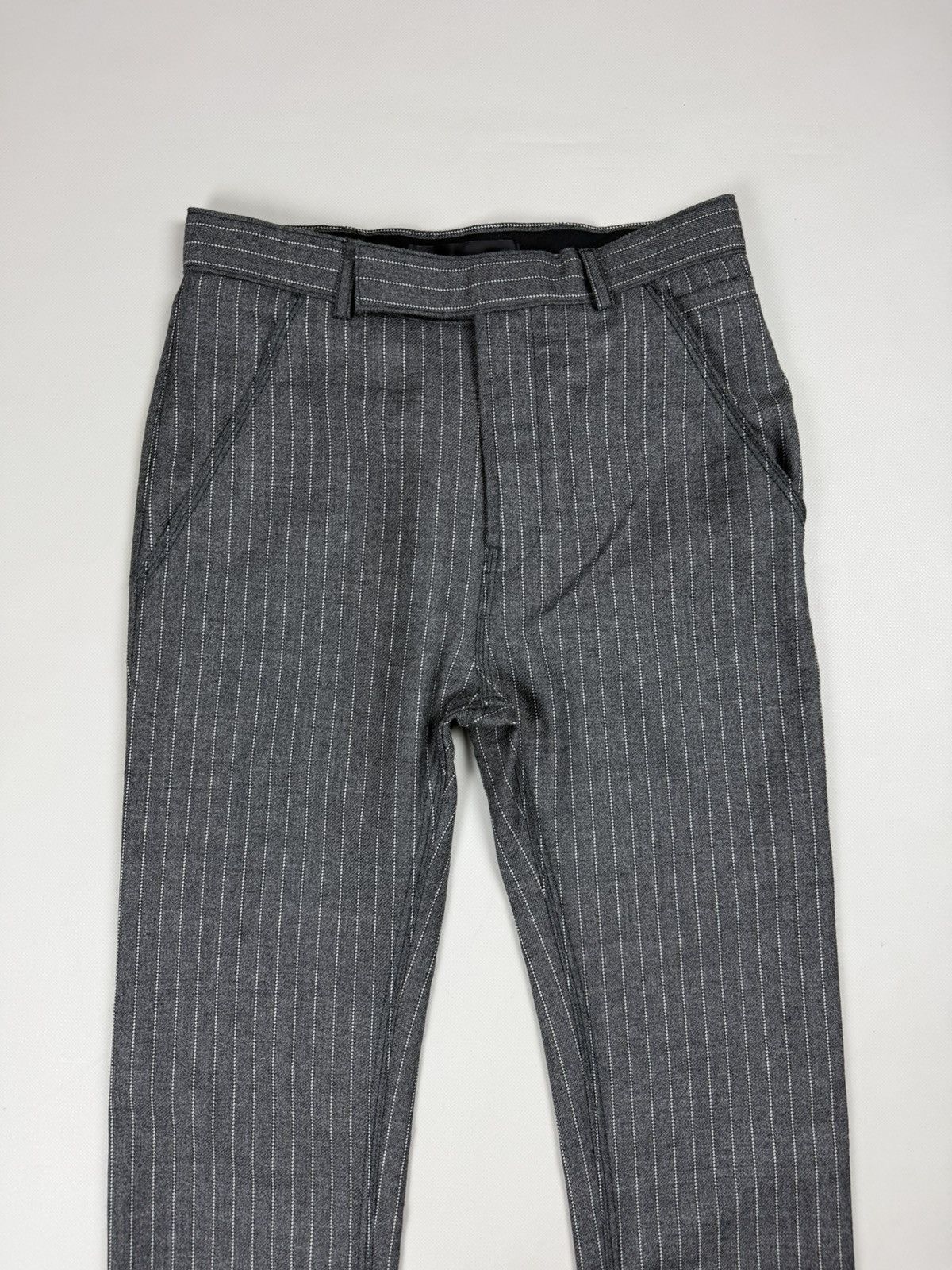 Haider Ackermann Haider Ackermann Ladies Striped Wool Dress Pants Trousers Size 25" / US 0 / IT 36 - 5 Thumbnail