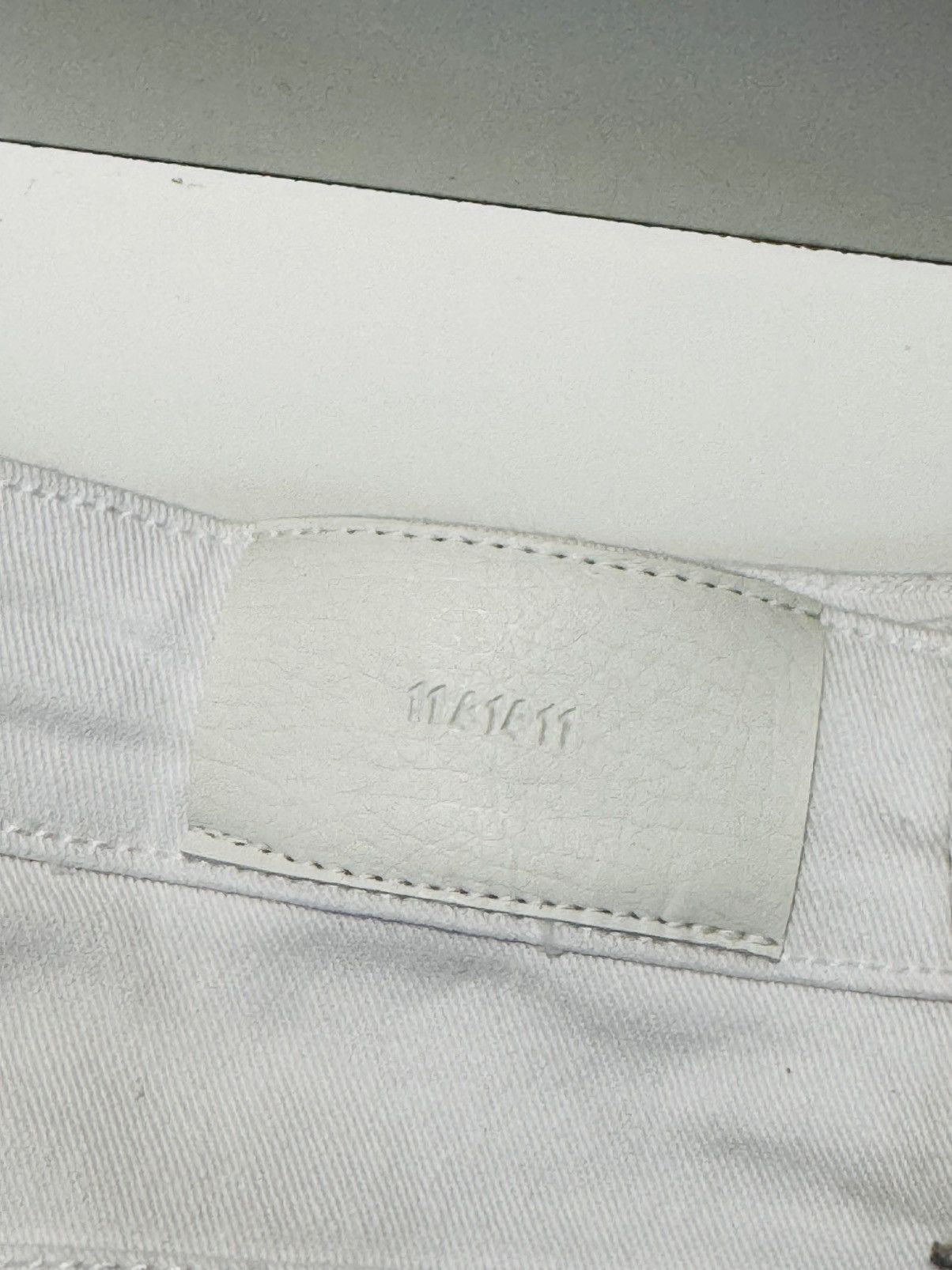 Kodak KDNK Ankle Zipper Skinny Jeans “White” Size US 32 / EU 48 - 5 Thumbnail