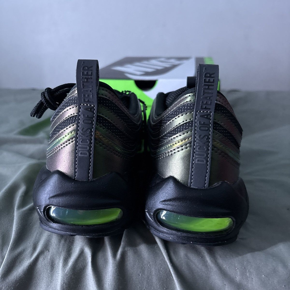 Nike Air Max 95/97 Storm University of Oregon Size US 10.5 / EU 43-44 - 5 Thumbnail