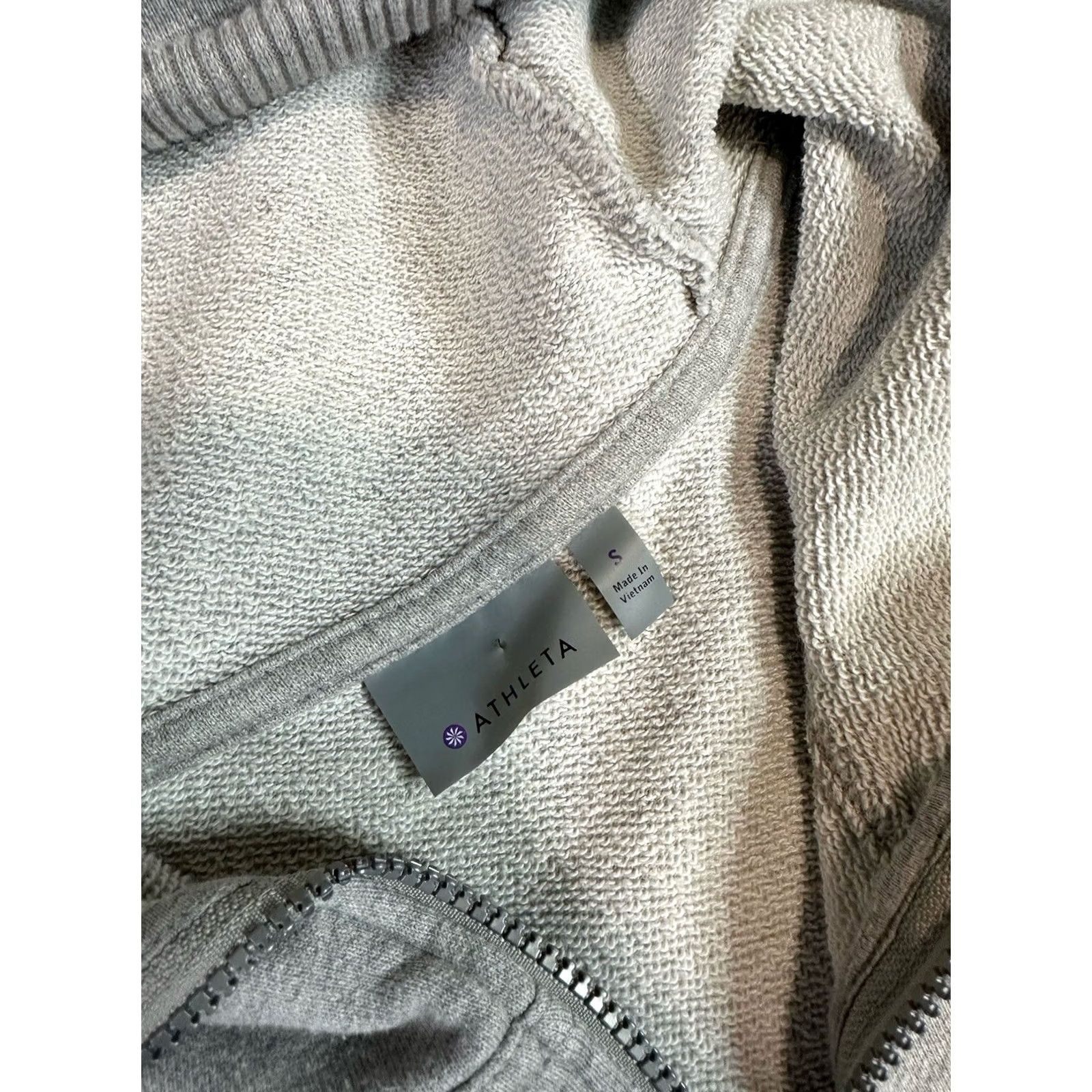 Athleta Athleta Go To Oversized Full Zip Hoodie Gray Womens Size Small 866694 Size S / US 4 / IT 40 - 3 Thumbnail