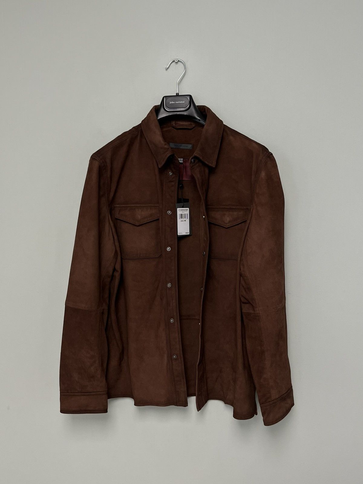 John Varvatos Izzy Shirt JacketSize EU 38 USA 48 Size US M / EU 48-50 / 2 - 6 Thumbnail