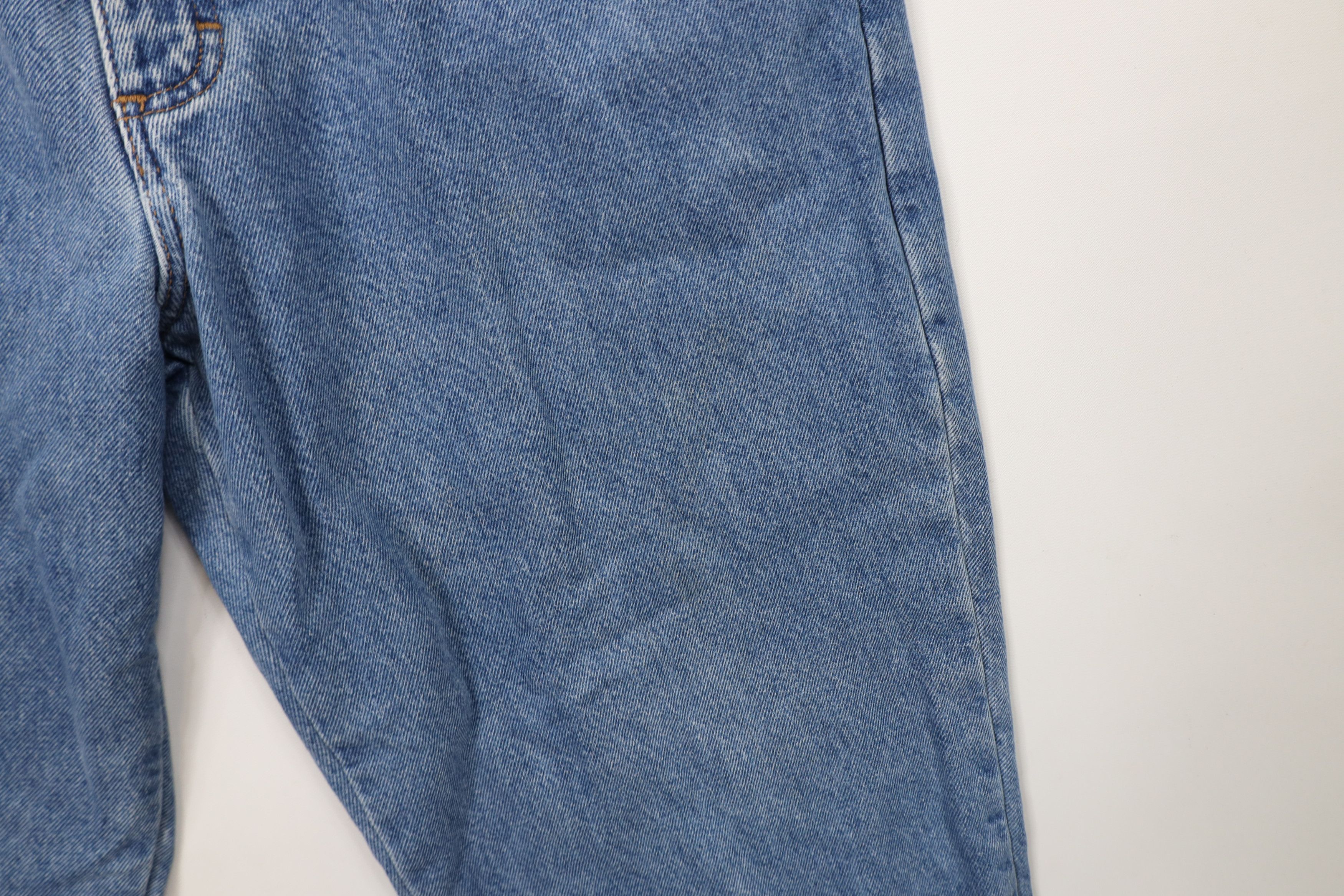 L.L. Bean × Vintage Vintage LL Bean Relaxed Fit Flannel Lined Denim Jeans Blue Size US 36 / EU 52 - 7 Thumbnail