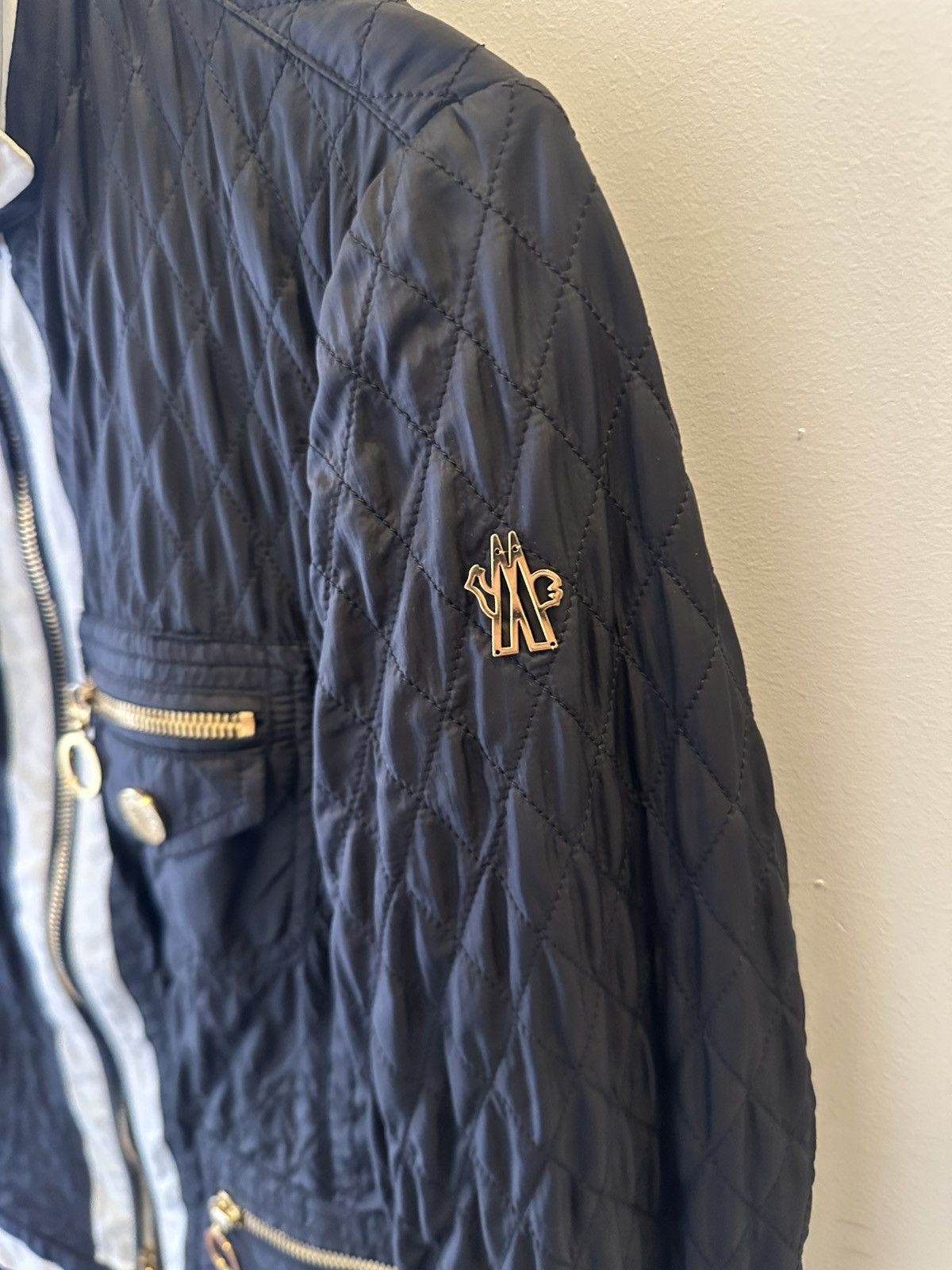 Moncler Moncler “Lamartine” Quilted Jacket - Size 1 (S) Size S / US 4 / IT 40 - 3 Thumbnail