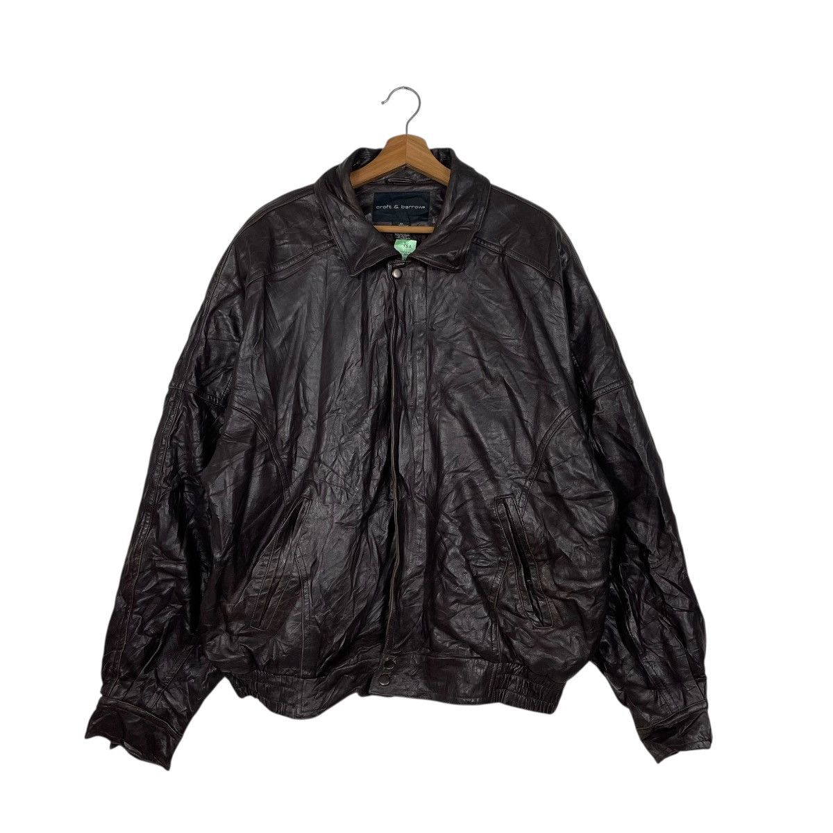 Croft & Barrow Croft & Barrow Leather Jacket Size US XL / EU 56 / 4 - 1 Thumbnail