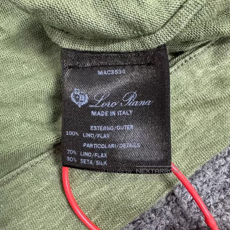 Loro Piana Loro Piana Avocado Green Crewneck Knit Short Sleeve Size L / US 10 / IT 46 - 6 Thumbnail
