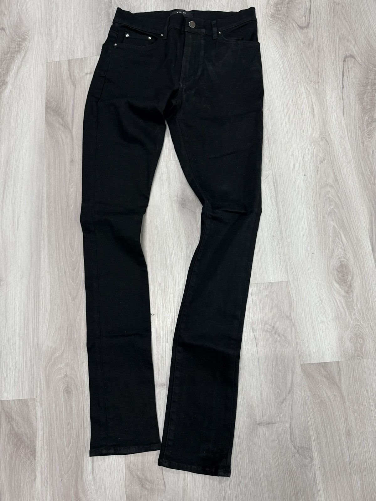 Amiri Amiri 29 Jet Black Size US 30 / EU 46 - 1 Thumbnail