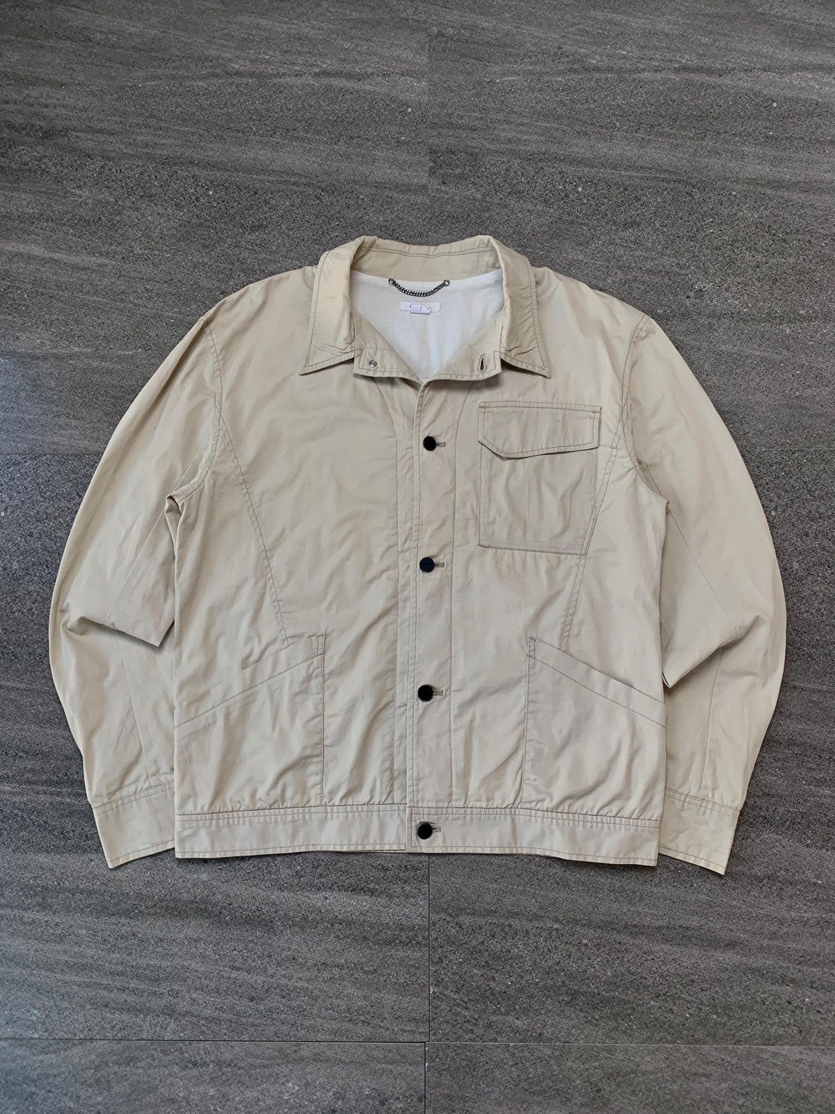 Helmut Lang FREE TAX! Cotton Elasthene Jacket - Small Size US S / EU 44-46 / 1 - 2 Thumbnail