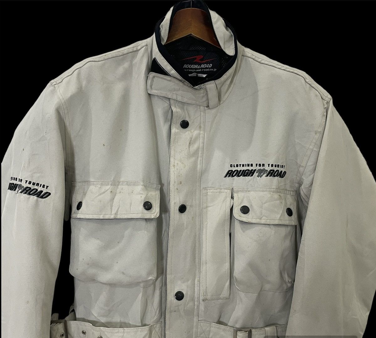 Japanese Brand Vintage Rough & Road Racing Jacket Size US M / EU 48-50 / 2 - 4 Thumbnail