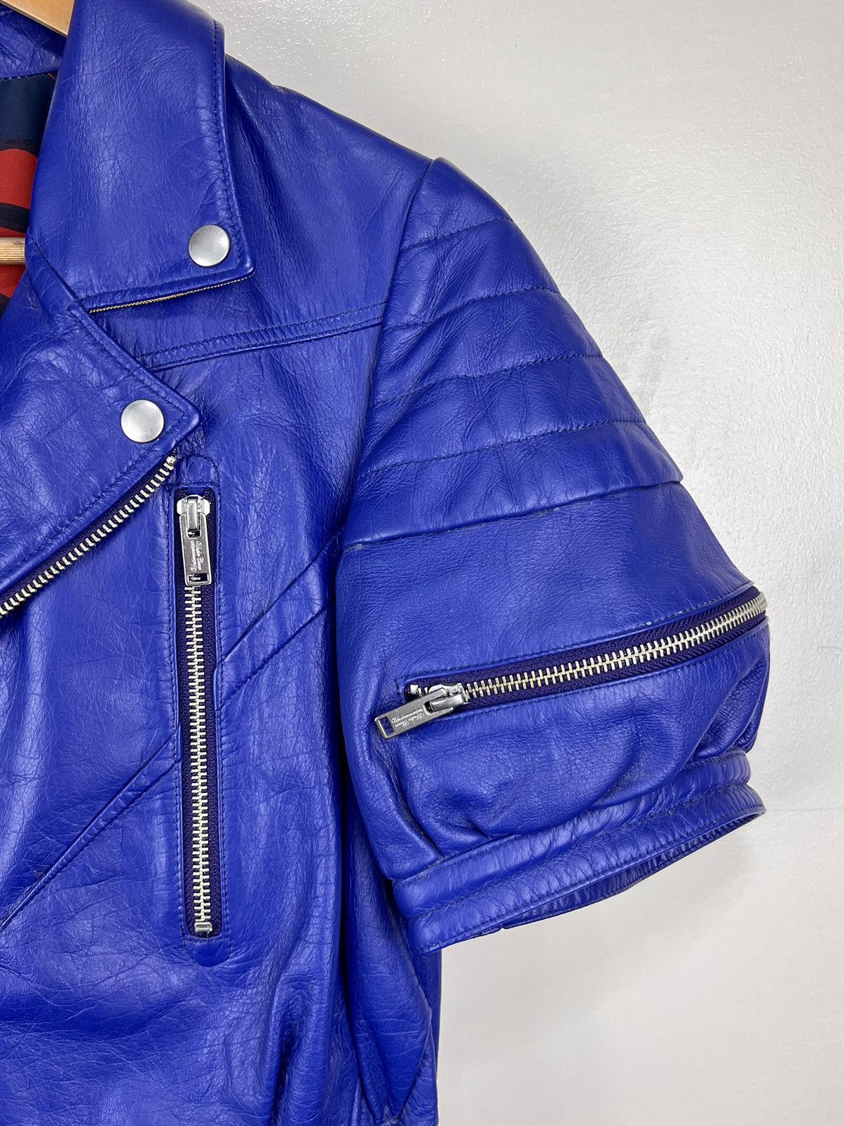 Undercover Ss13 UNDERCOVER LEATHER BIKER JACKET Size M / US 6-8 / IT 42-44 - 2 Thumbnail
