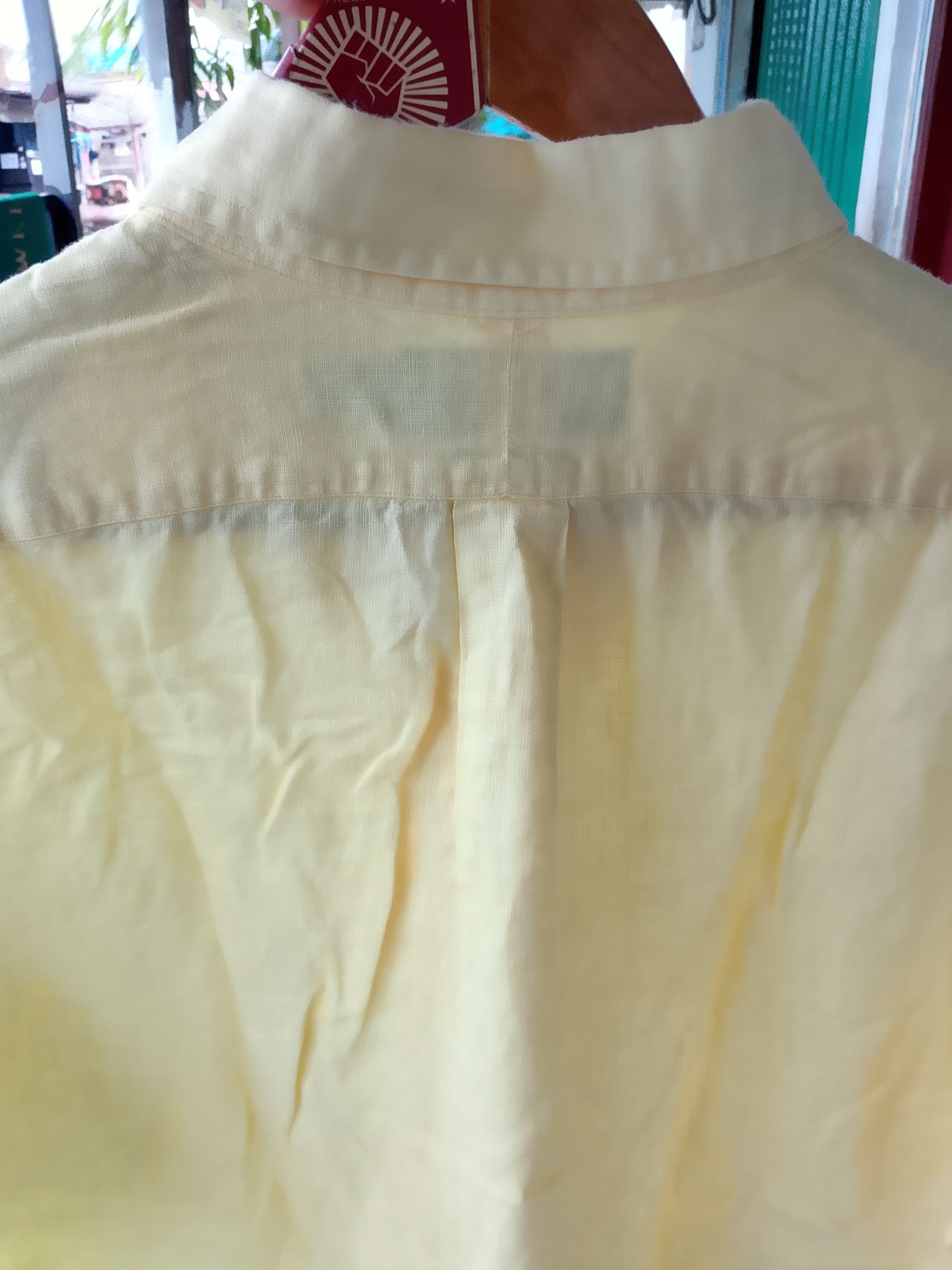 Ralph Lauren Vintage Rare Ralph Lauren Yellow Linen Hibiscus High-Summer Size US XL / EU 56 / 4 - 5 Thumbnail