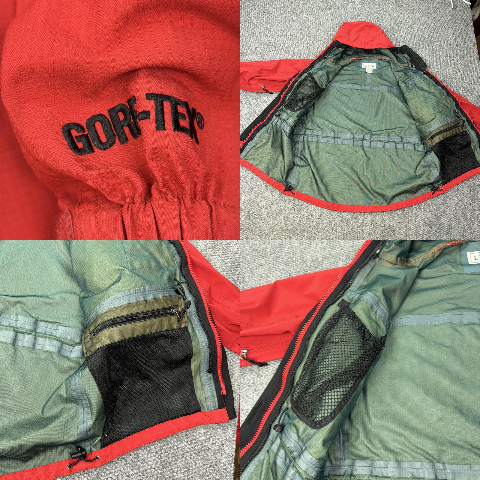 Vintage VINTAGE LL Bean All Conditions Jacket Womens Medium Hooded Waterproof Rain Coat Outdoor Size M / US 6-8 / IT 42-44 - 8 Thumbnail
