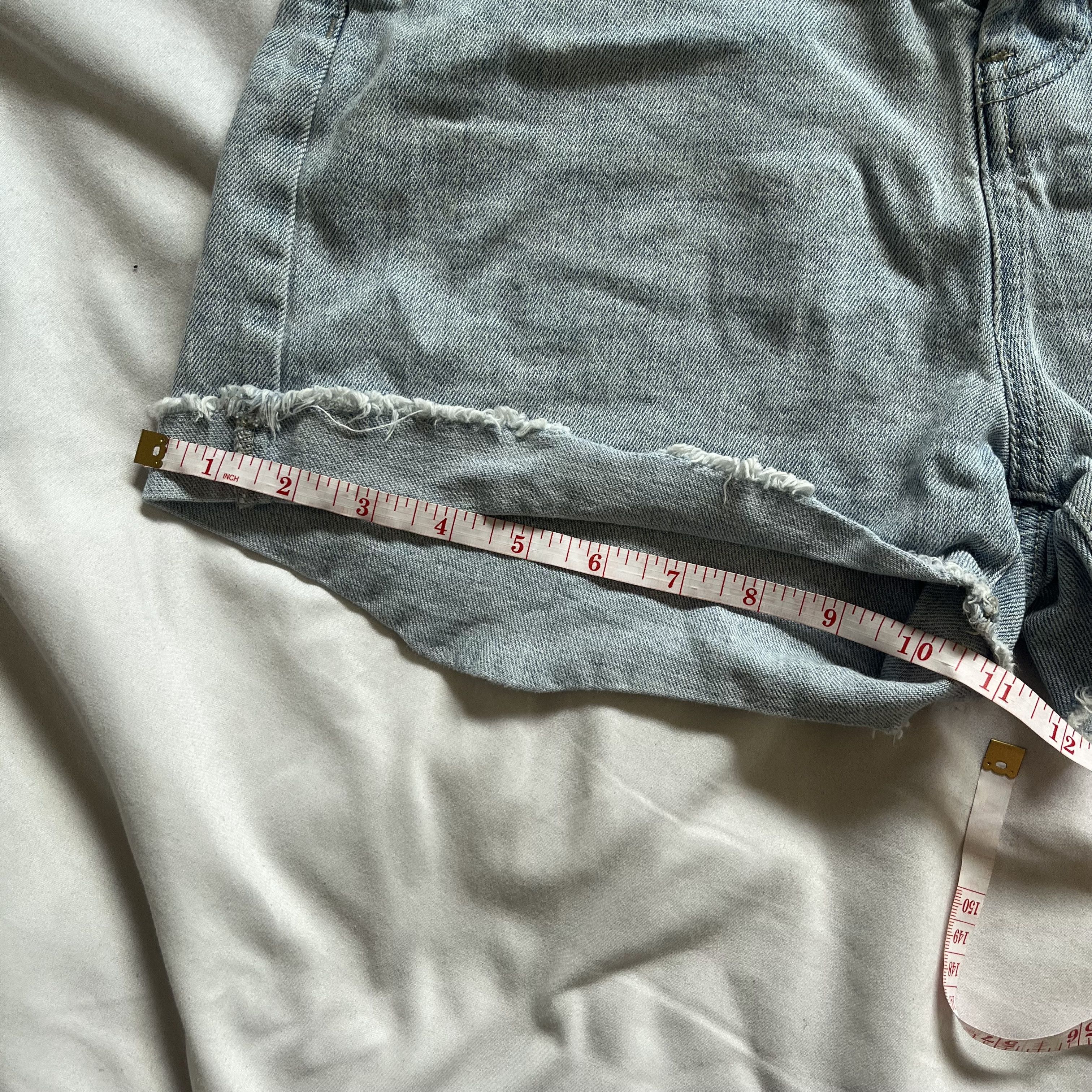 Other Wild Fable High Rise Denim Shorts Size 27" / US 4 / IT 40 - 6 Thumbnail