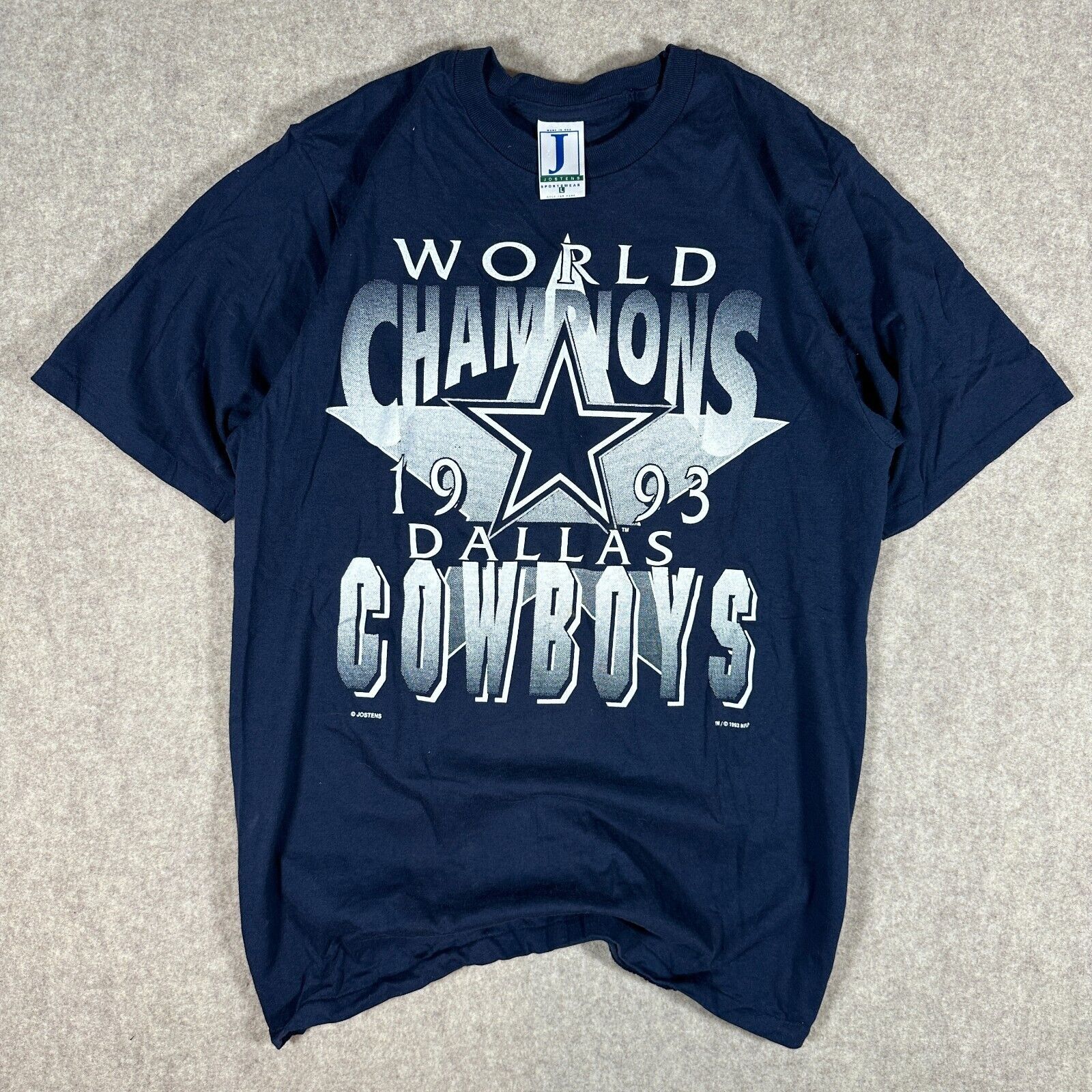 Other Vintage Dallas Cowboys Large “1993 Super Bowl” Single Stitch Size US L / EU 52-54 / 3 - 1 Thumbnail