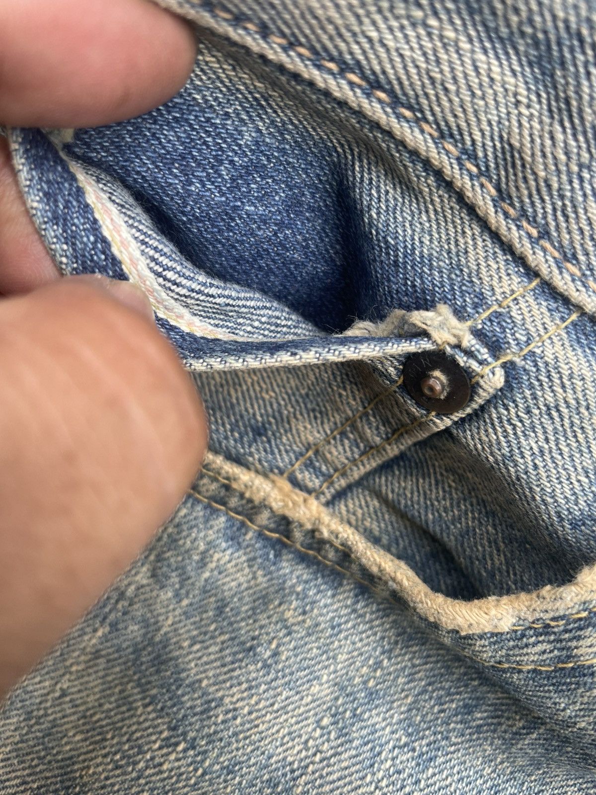 Edwin Vintage Edwin 505Z Selvedge Jeans Size US 35 - 25 Thumbnail