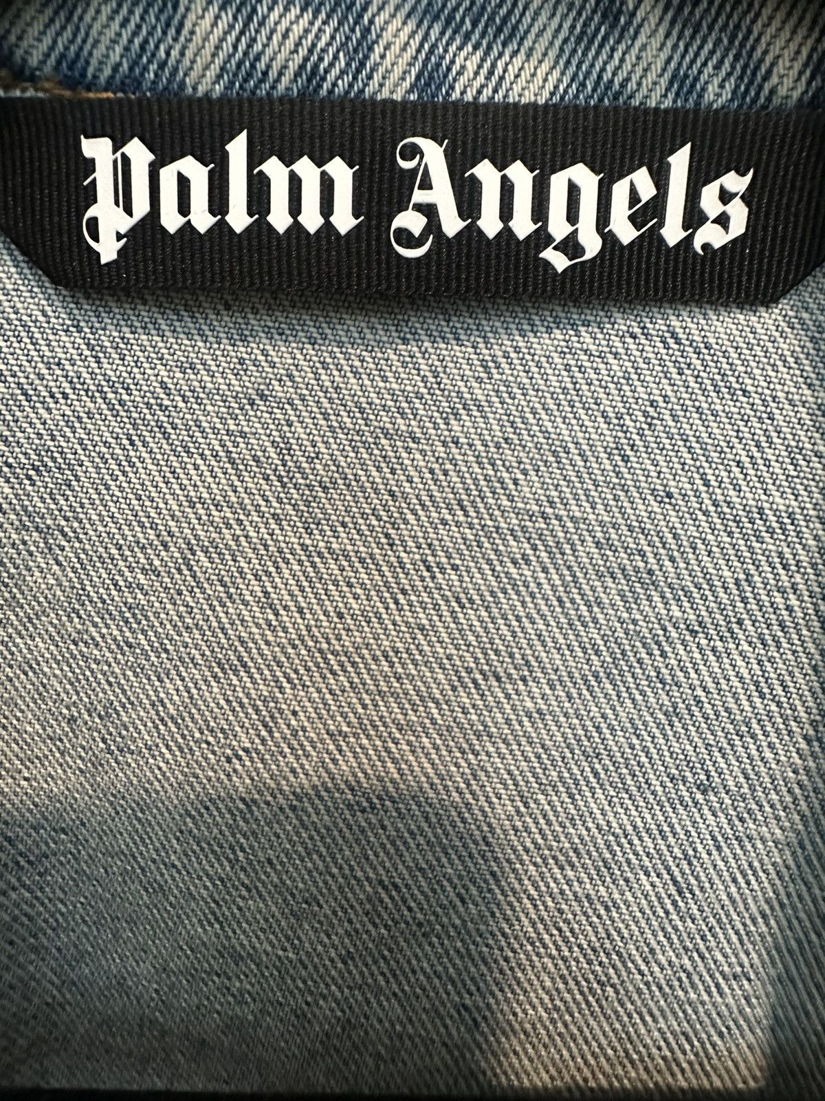 Palm Angels Palm Angels Logo Denim Jacket Size US L / EU 52-54 / 3 - 4 Thumbnail