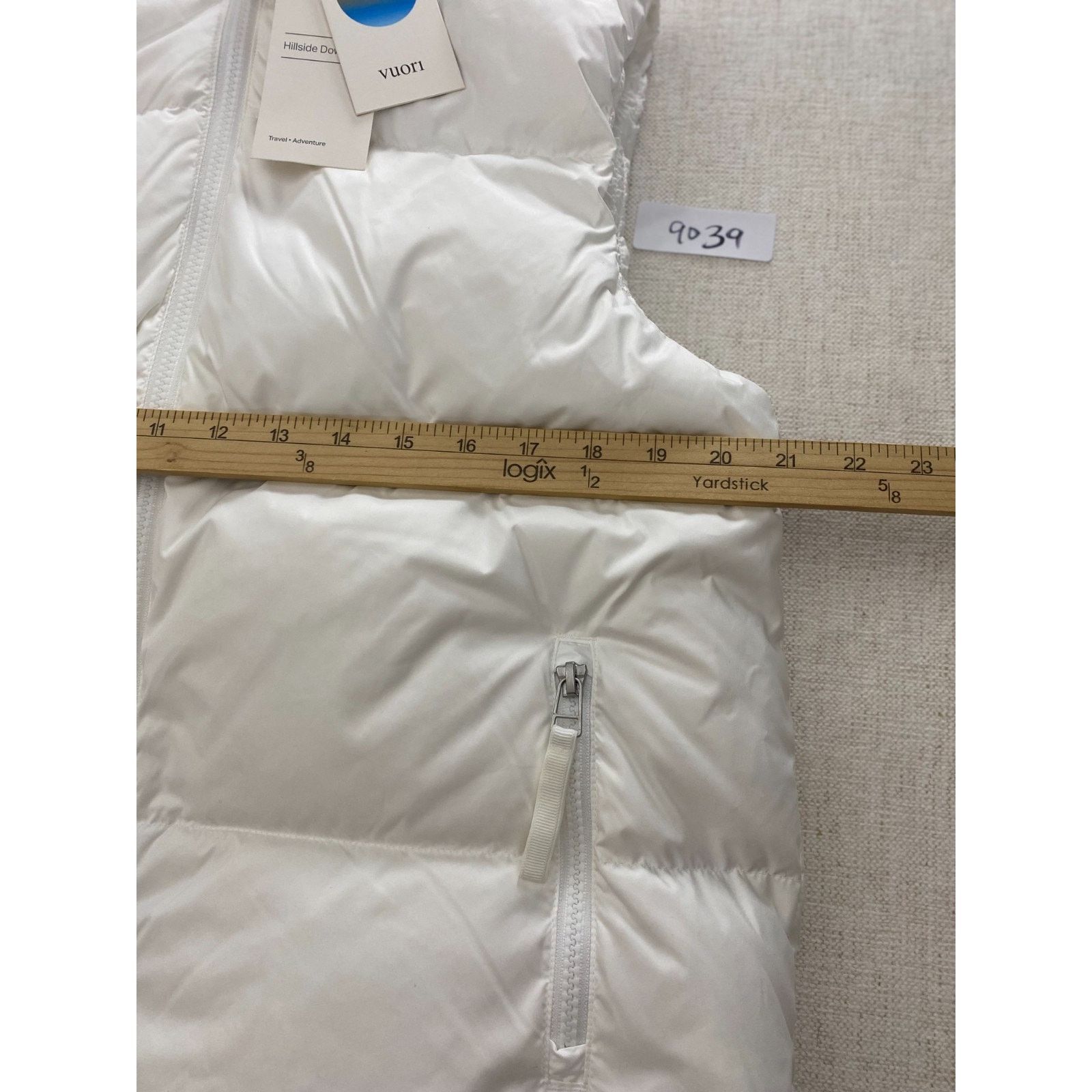 Vuori Vuori Hillside Down Vest Womens Medium White 650 Puffer NWT Size M / US 6-8 / IT 42-44 - 3 Thumbnail