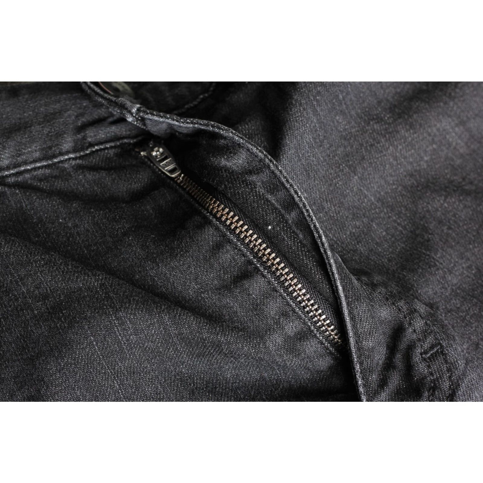 Hugo Boss HUGO BOSS Texas Stretch Regular Straight Jeans Men W34 L32 DZ4339 Grey Denim 5-Pocket Straight Rise Mid 10-12in Regular 34/32 xs Size US 34 / EU 50 - 4 Thumbnail