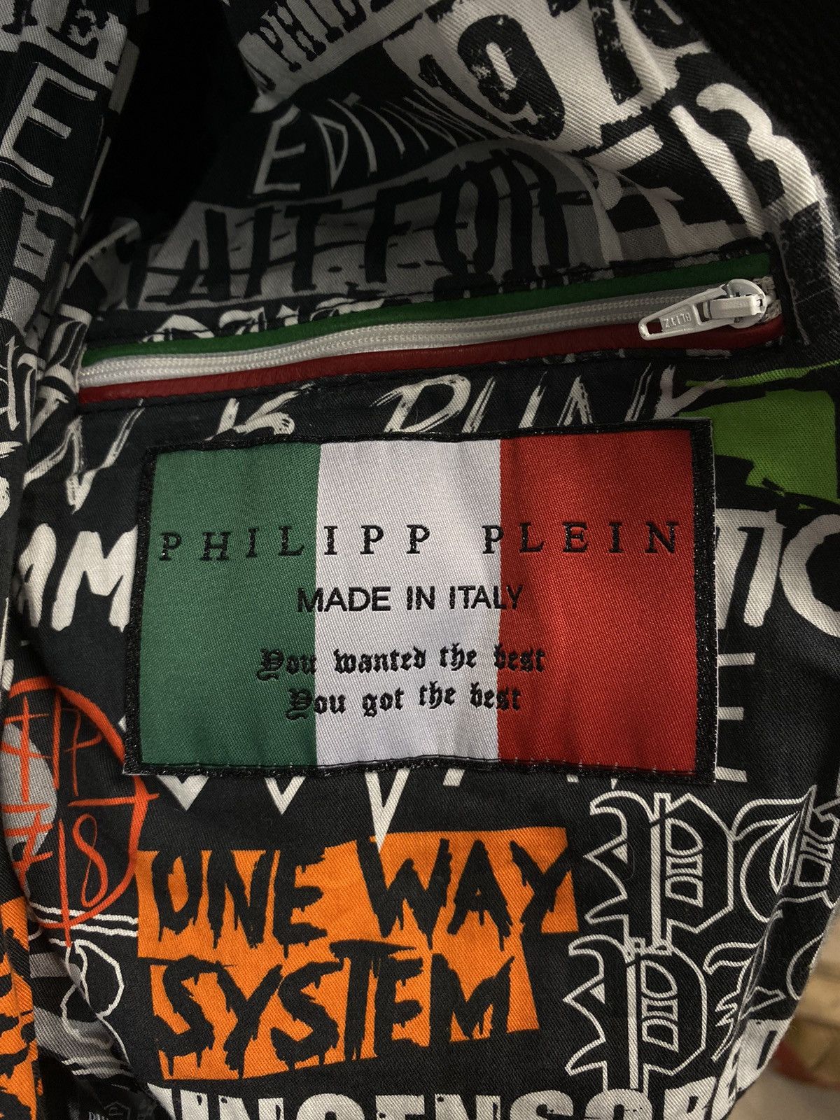 Philipp Plein Very Rare Limited Edition Philipp Plein Leather Jacket Size US M / EU 48-50 / 2 - 8 Thumbnail