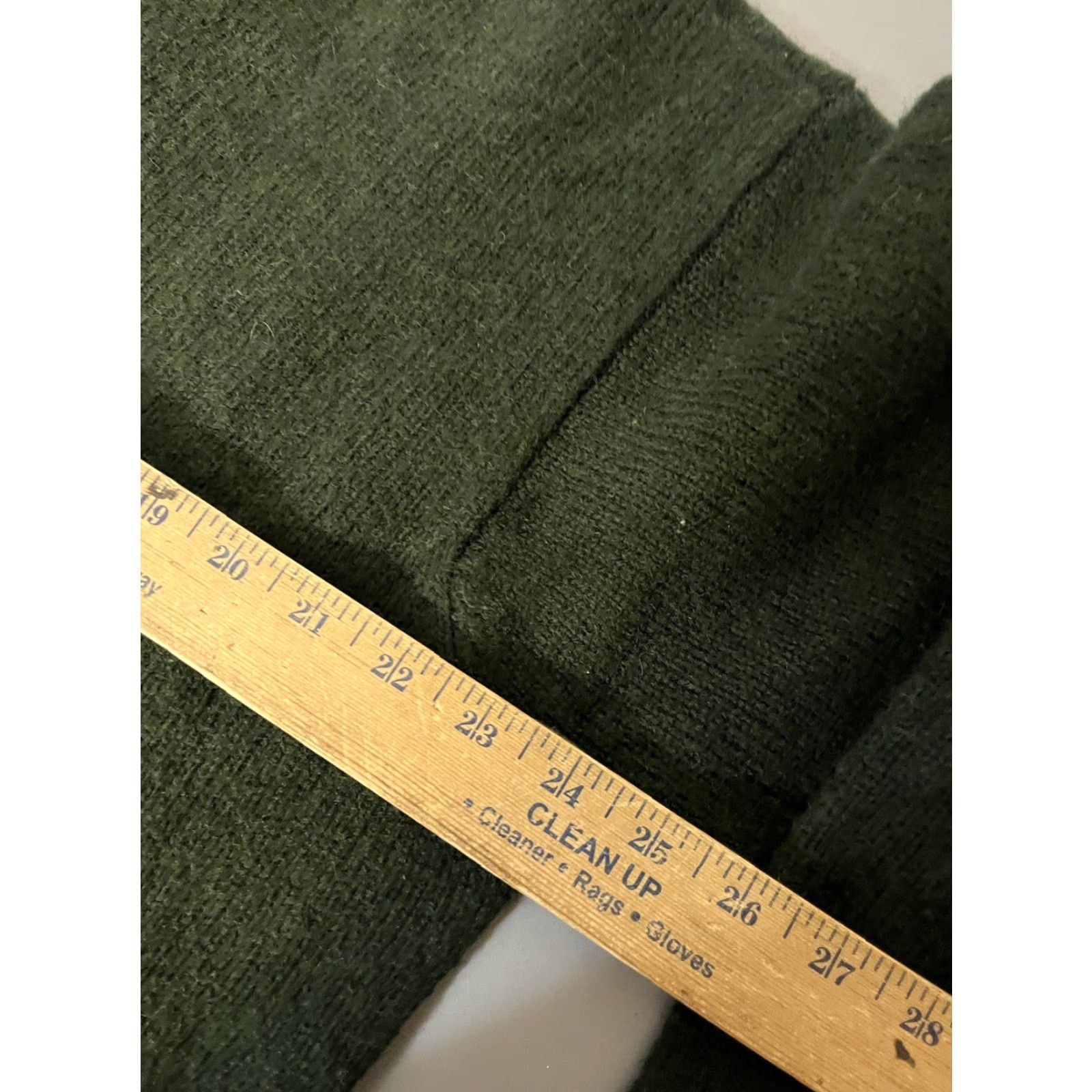 J.Crew VINTAGE J.CREW Sweater Mens XL Green 100% Wool V Neck Pullover Knit Wool Shirt? Size US XL / EU 56 / 4 - 5 Thumbnail
