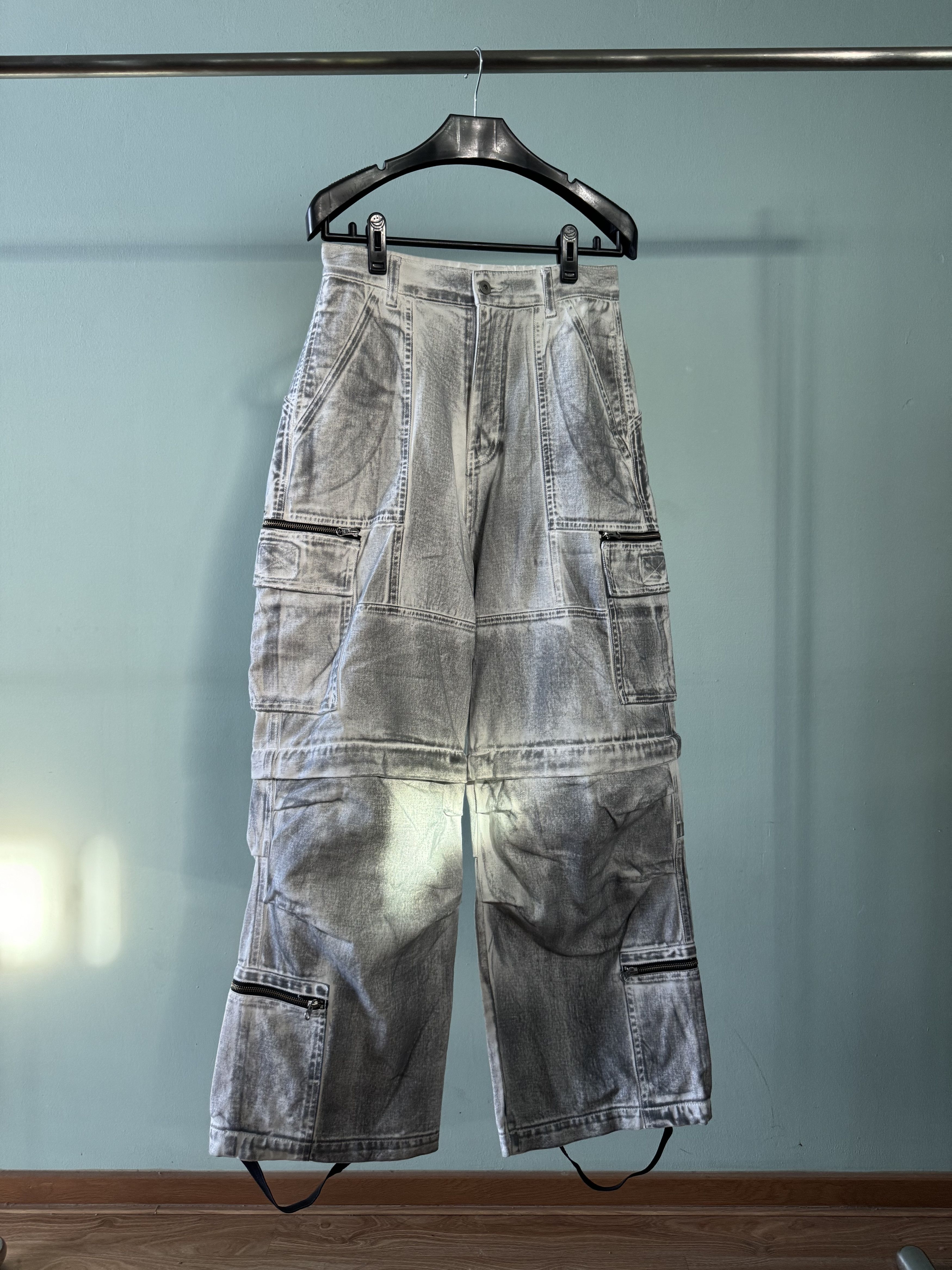 Japanese Brand Schism Inducing detachable cargo denim Size US 29 - 2 Thumbnail