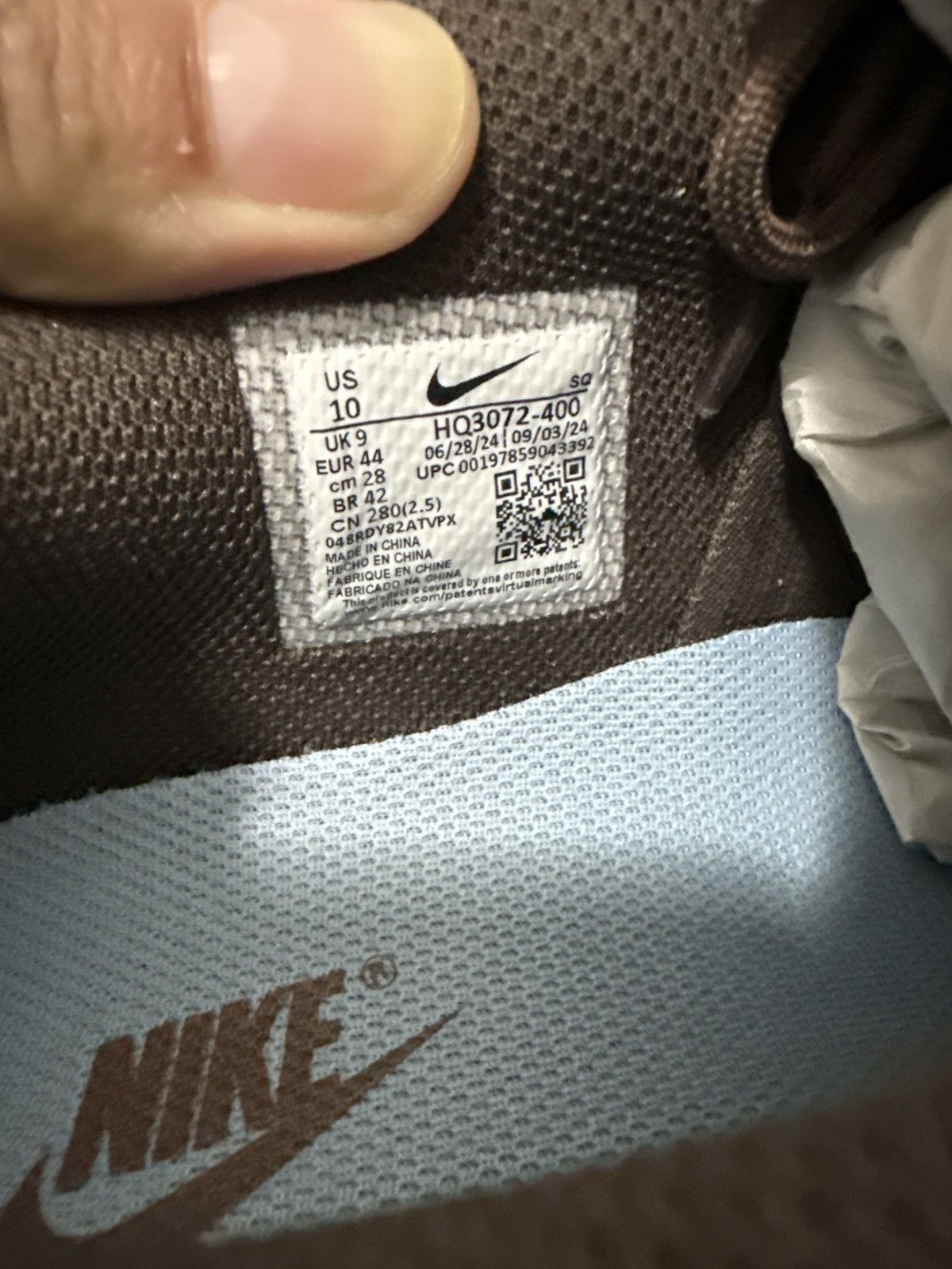 Nike Nike Zoom Field Jaxx Travis Scott Leche Blue Size US 10 / EU 43 - 9 Thumbnail