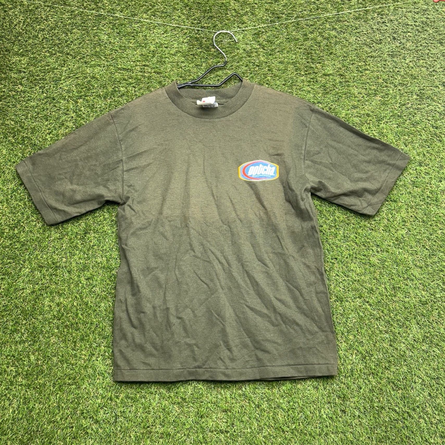 Gotcha Vintage Gotcha 90s Surf T-Shirt Men Large Brown Cotton Streetwear Logo Beach Size US L / EU 52-54 / 3 - 2 Thumbnail