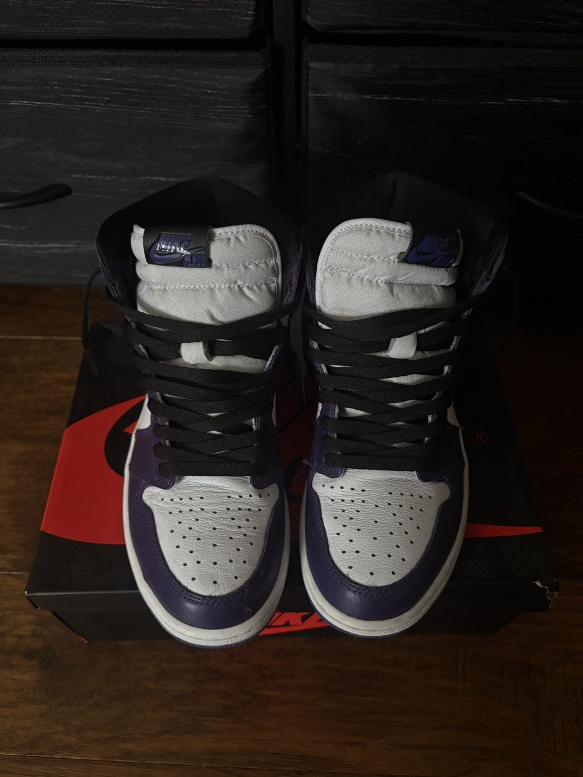 Jordan Brand JORDAN 1 "COURT PURPLE"2.0 Size US 9 / EU 42 - 3 Thumbnail