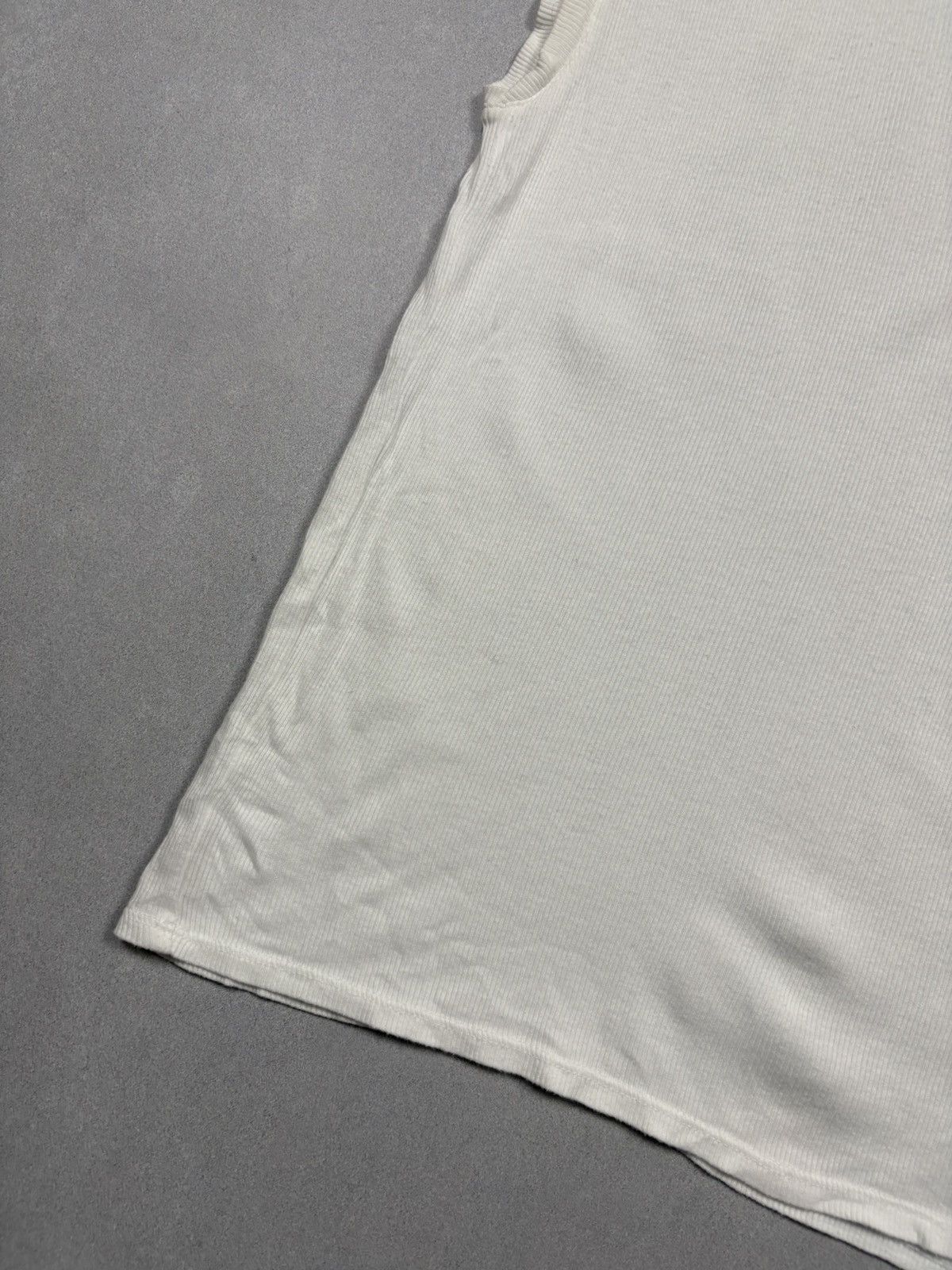 A.P.C. A.P.C. Rue Madame Paris White Modal Cotton Top Y2K Classic M Size M / US 6-8 / IT 42-44 - 3 Thumbnail