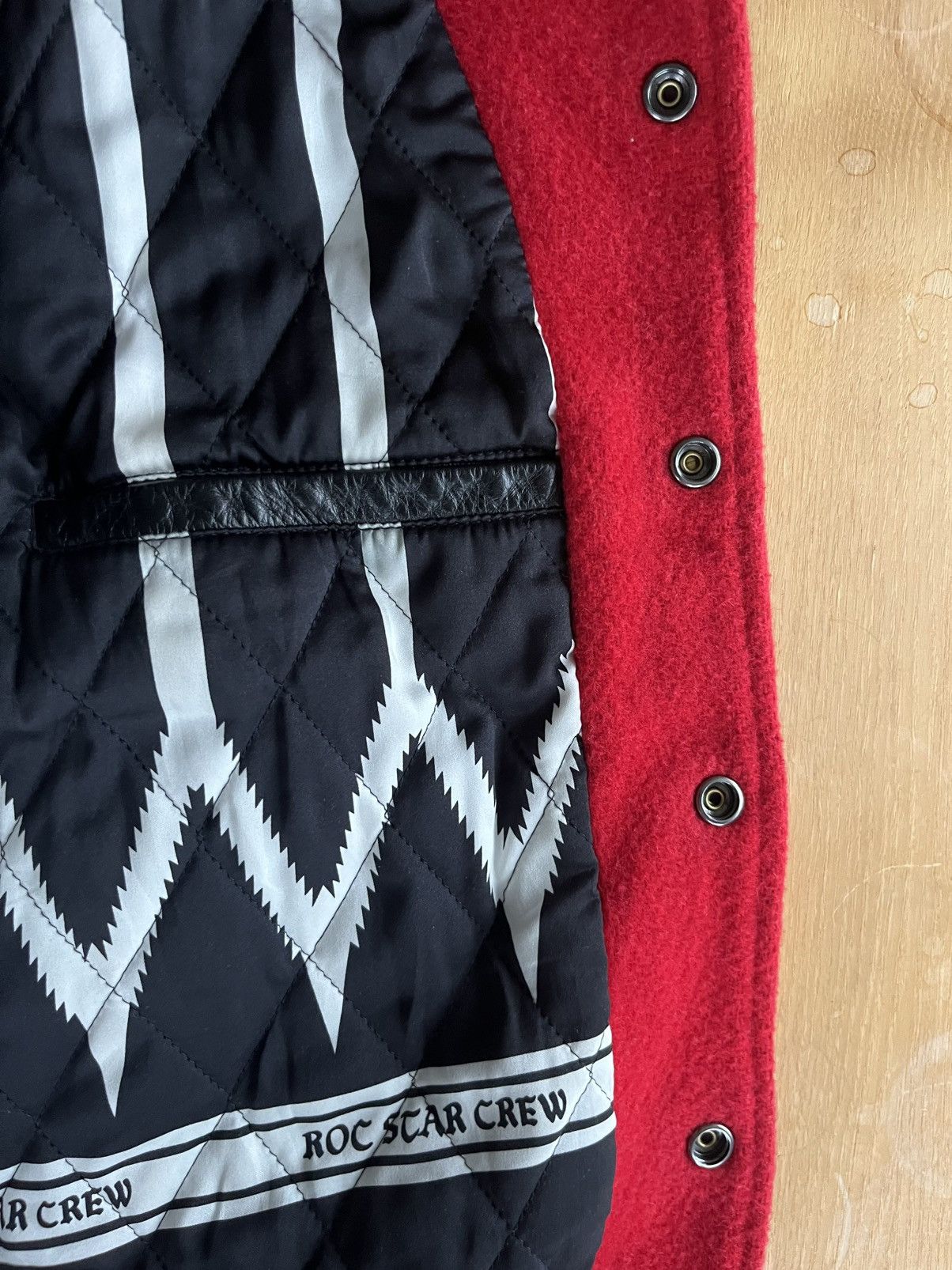 Stussy Stussy x Roc Star - Tribe Varsity Jacket Size US M / EU 48-50 / 2 - 5 Thumbnail