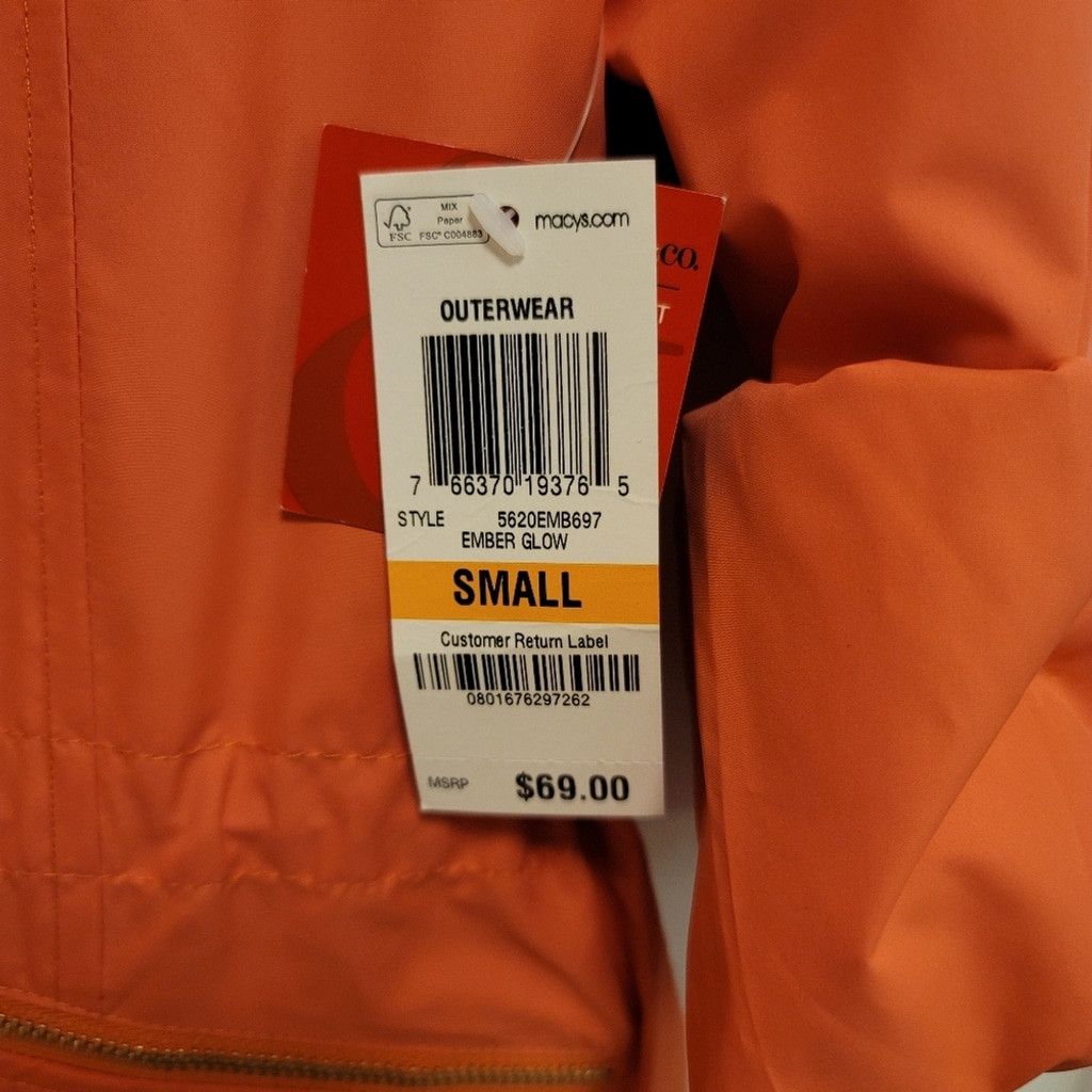 Other NWT Women's Style&co. Coral Zip up Jacket Size S / US 4 / IT 40 - 5 Thumbnail
