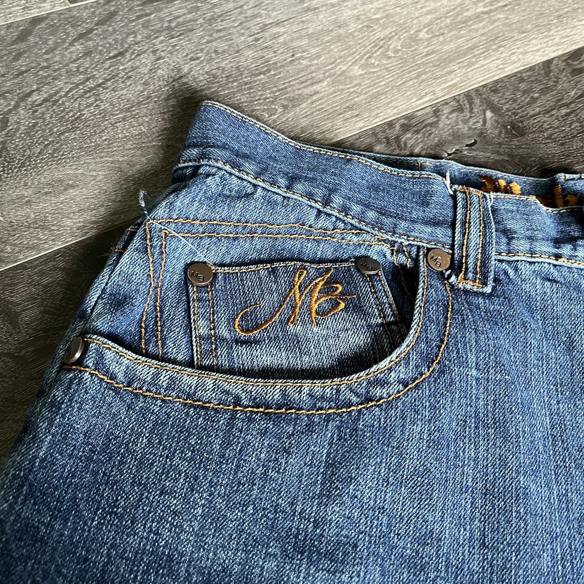Makaveli Vintage 90s Makaveli Tupac Carpenter Baggy Denim Jeans 34x32 Size US 34 / EU 50 - 5 Thumbnail