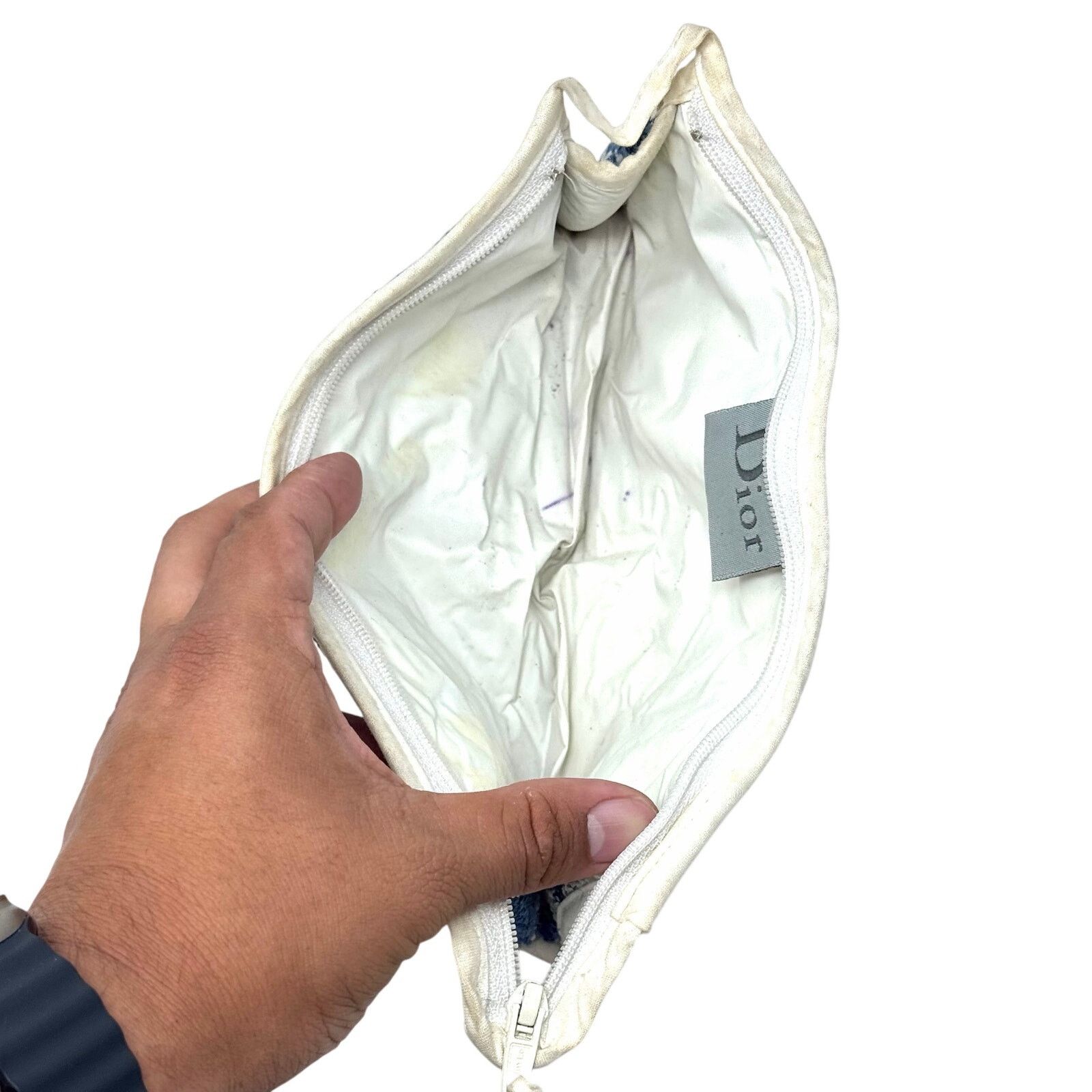 Dior Dior Oblique Terry Cloth Pouch Size ONE SIZE - 3 Thumbnail