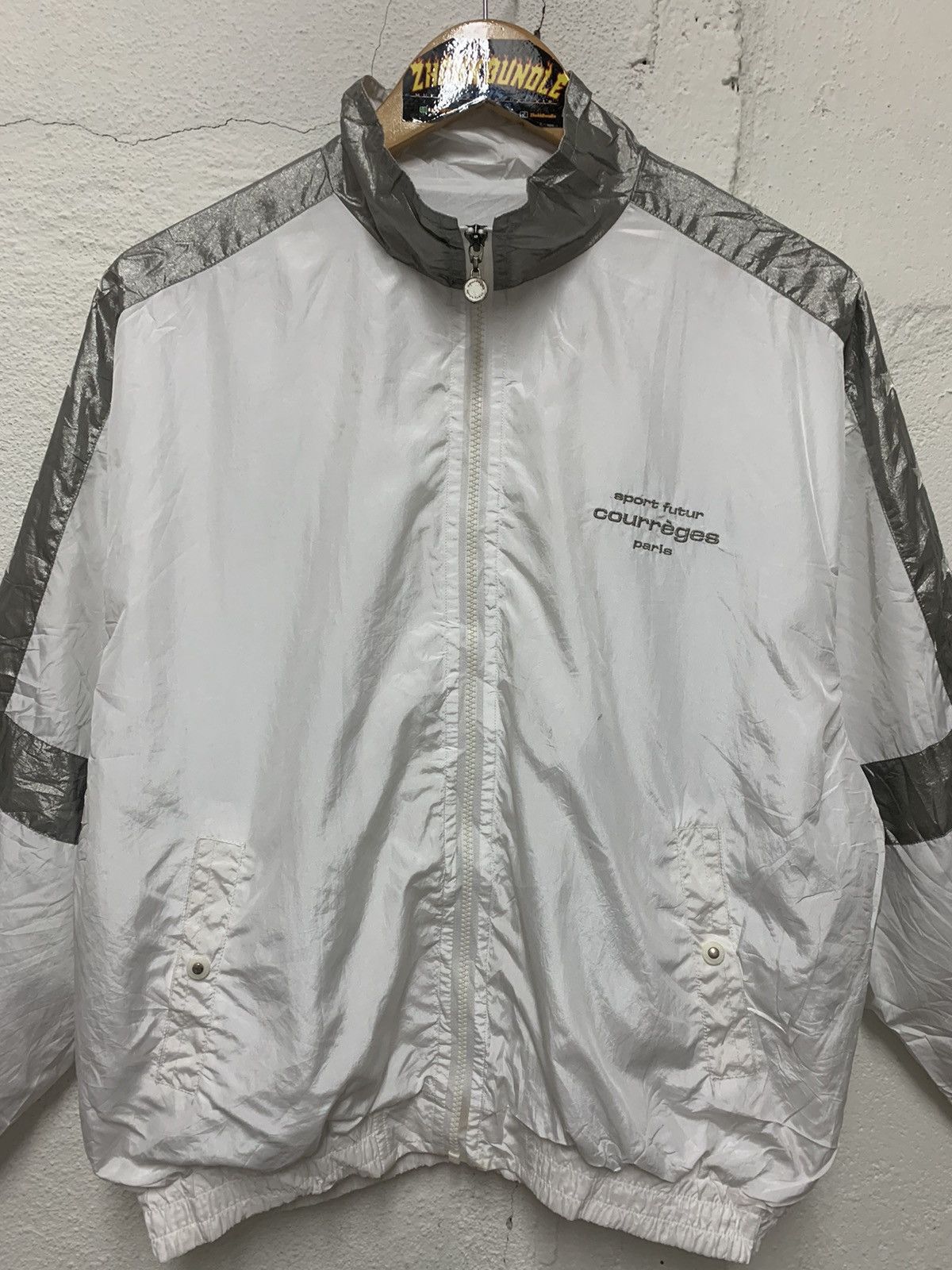 Courreges × Japanese Brand Vintage Courreges Windbreaker Size US L / EU 52-54 / 3 - 3 Thumbnail
