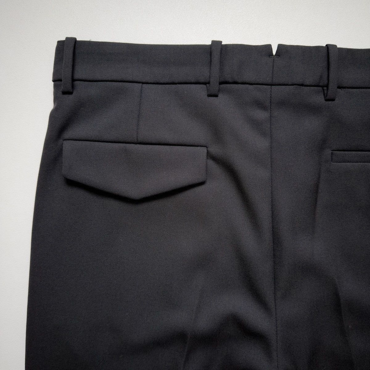 Ann Demeulemeester ‘Stanis’ Black Wool Wide Leg Pants Size US 34 / EU 50 - 13 Thumbnail