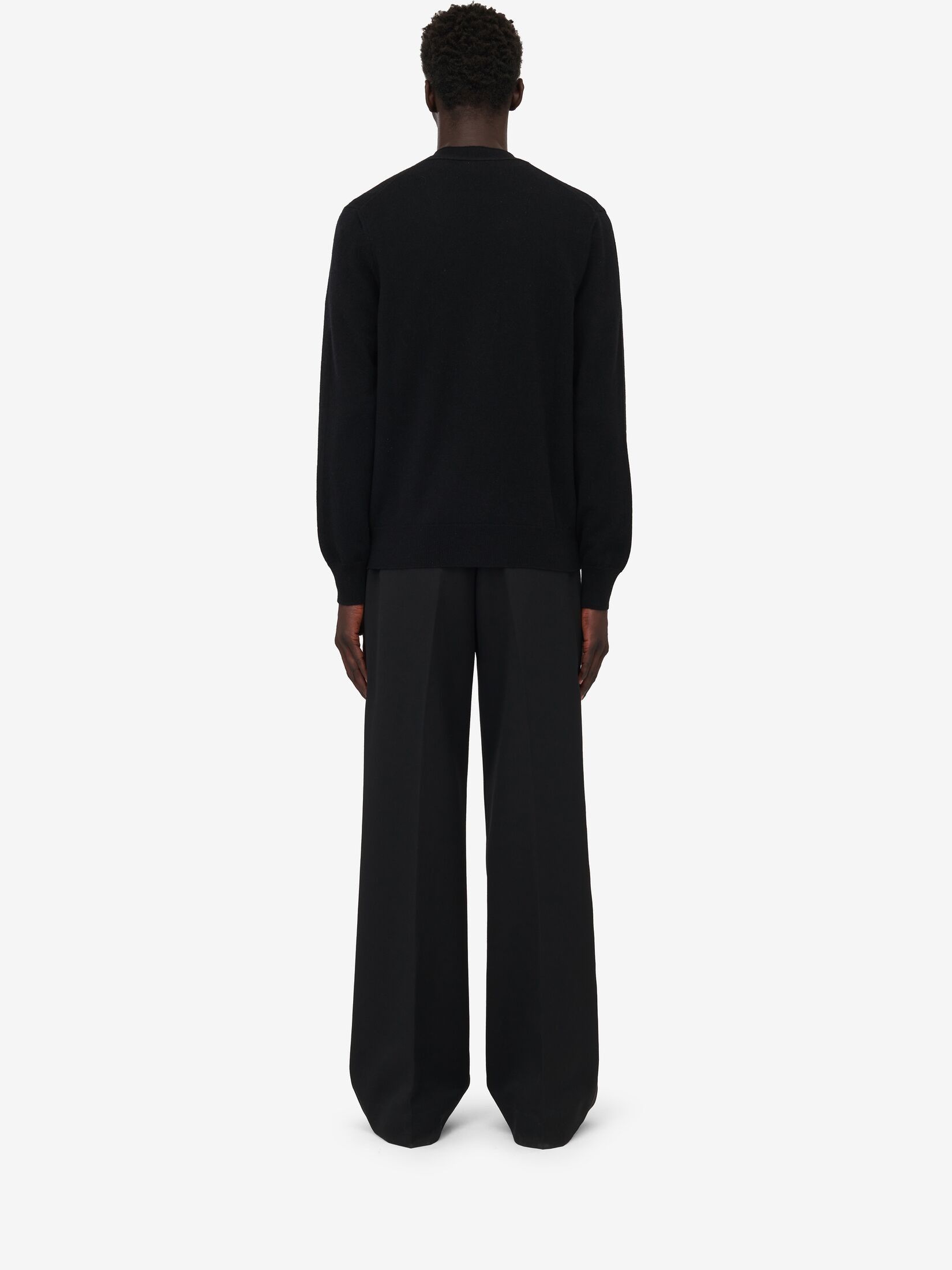 Alexander McQueen o1w1db10725 Seal Logo Cardigan in Black Size US XS / EU 42 / 0 - 4 Thumbnail