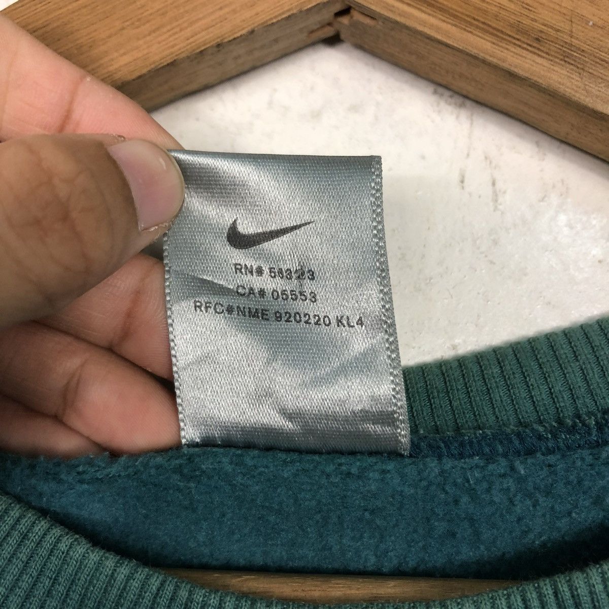 Nike 🔥VINTAGE JUMPER SWEATSHIRT NIKE BIG SWOOSH Size L / US 10 / IT 46 - 17 Thumbnail