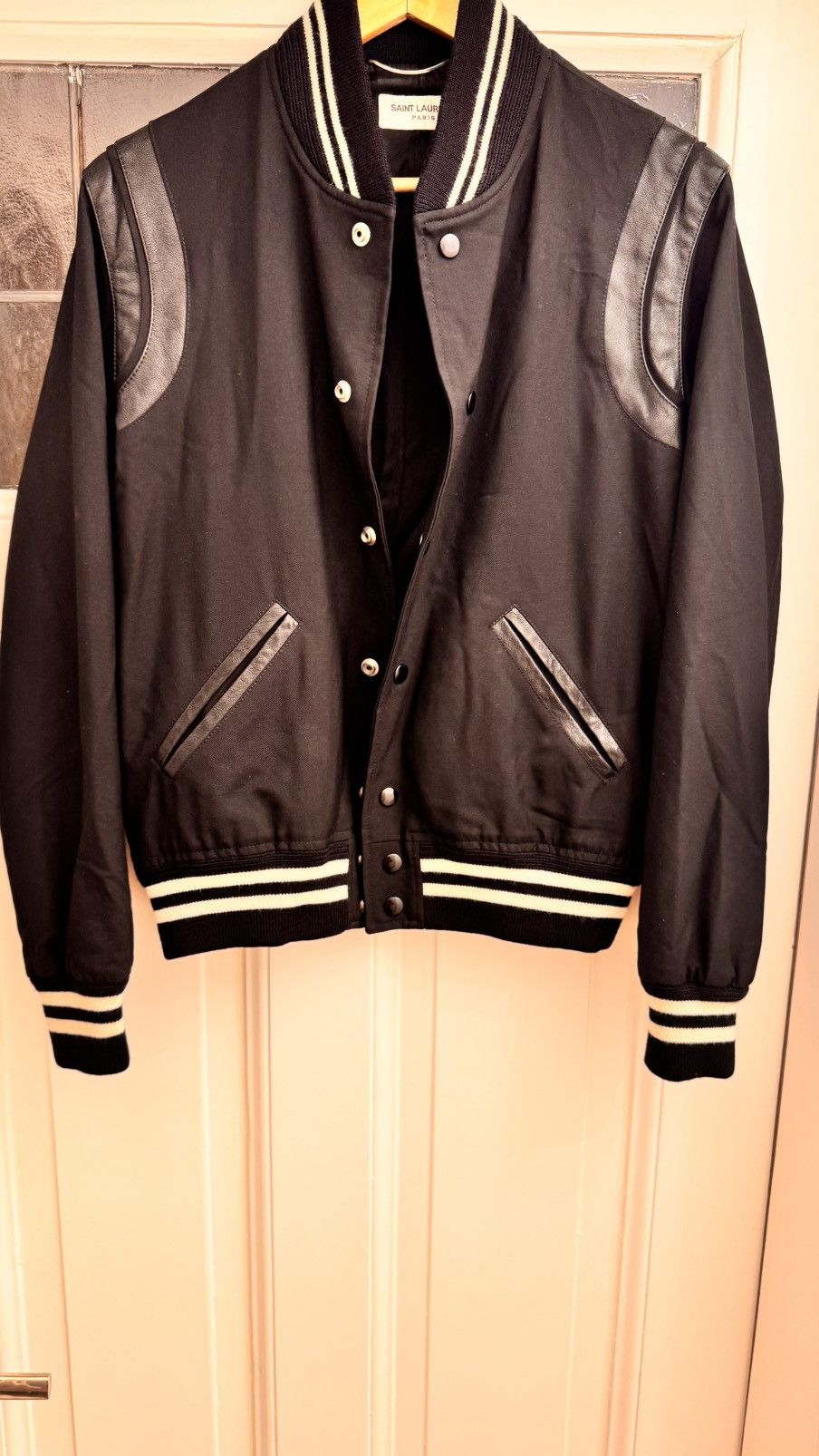 Saint Laurent Paris Saint Laurent Paris teddy jacket Size US S / EU 44-46 / 1 - 1 Thumbnail