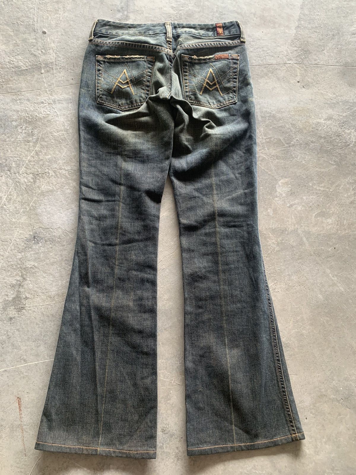 Hysteric Glamour × If Six Was Nine × Le Grande Bleu (L.G.B.) RUSTY FLARE japanese jeans designer Size US 29 - 15 Thumbnail