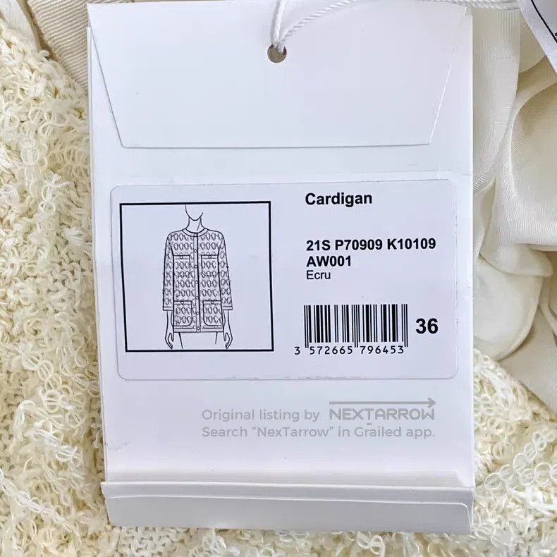 Chanel Chanel Beige tassel cotton round-neck single-breasted long Size XS / US 0-2 / IT 36-38 - 9 Thumbnail