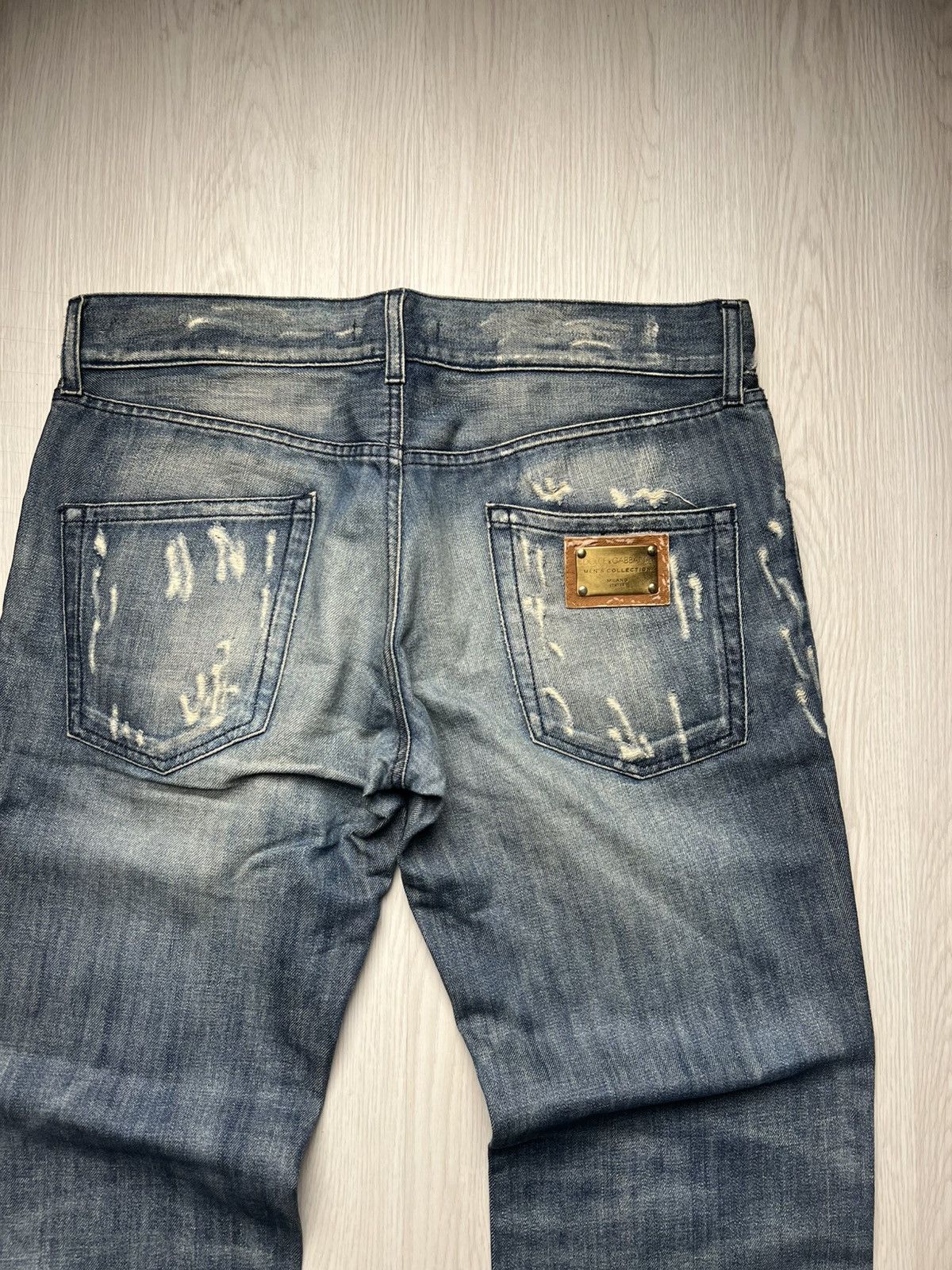 Dolce & Gabbana Dolce Gabbana 14 Classic Distressed Jeans Size US 33 - 3 Thumbnail