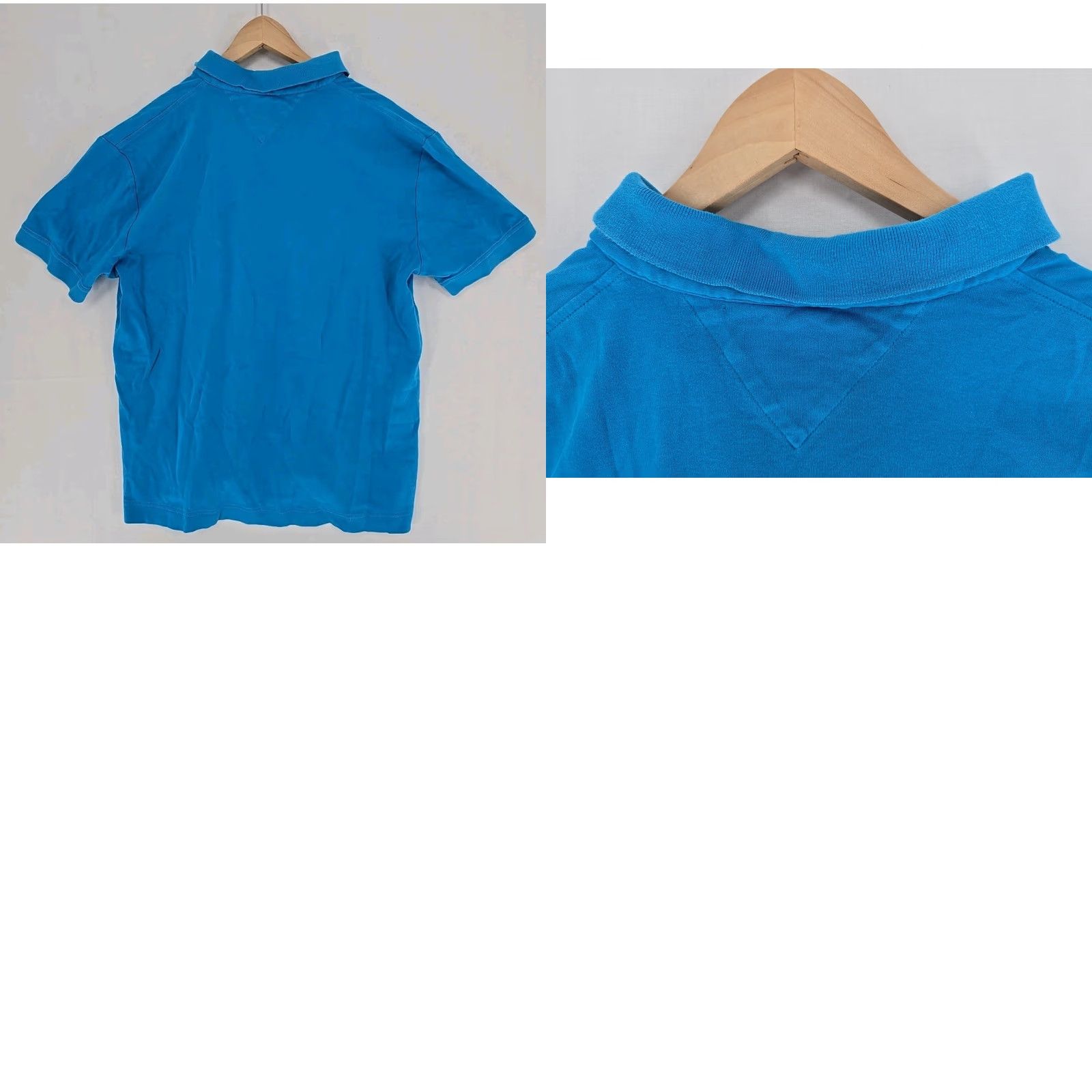 Tommy Hilfiger VINTAGE Tommy Hilfiger Polo Shirt Mens L Cotton Blue Short Sleeve Classic - Soft Nice Size US L / EU 52-54 / 3 - 8 Thumbnail