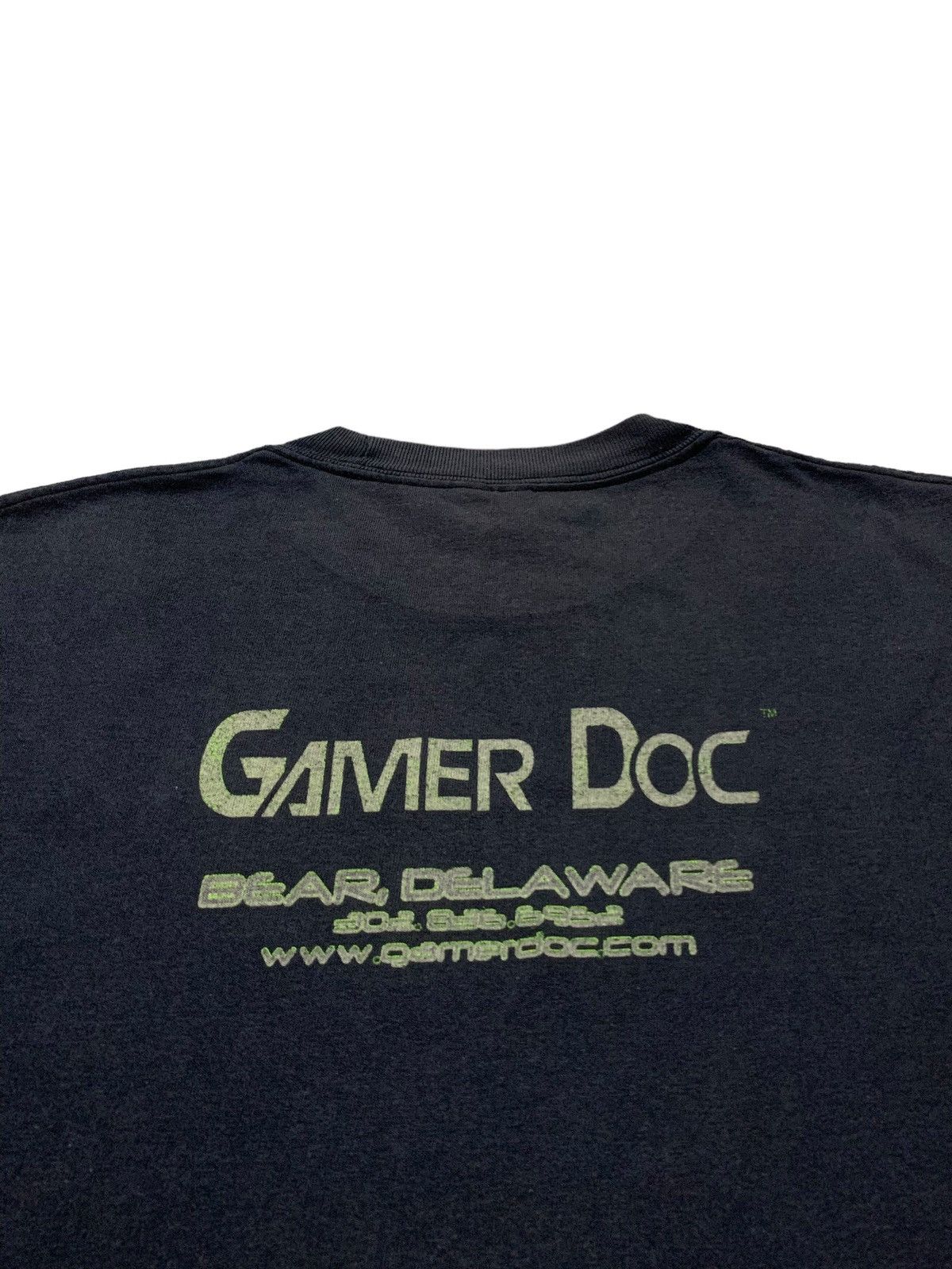 Hanes × The Game Gamer Doc™️ Delaware Promo Tee Size US M / EU 48-50 / 2 - 4 Thumbnail