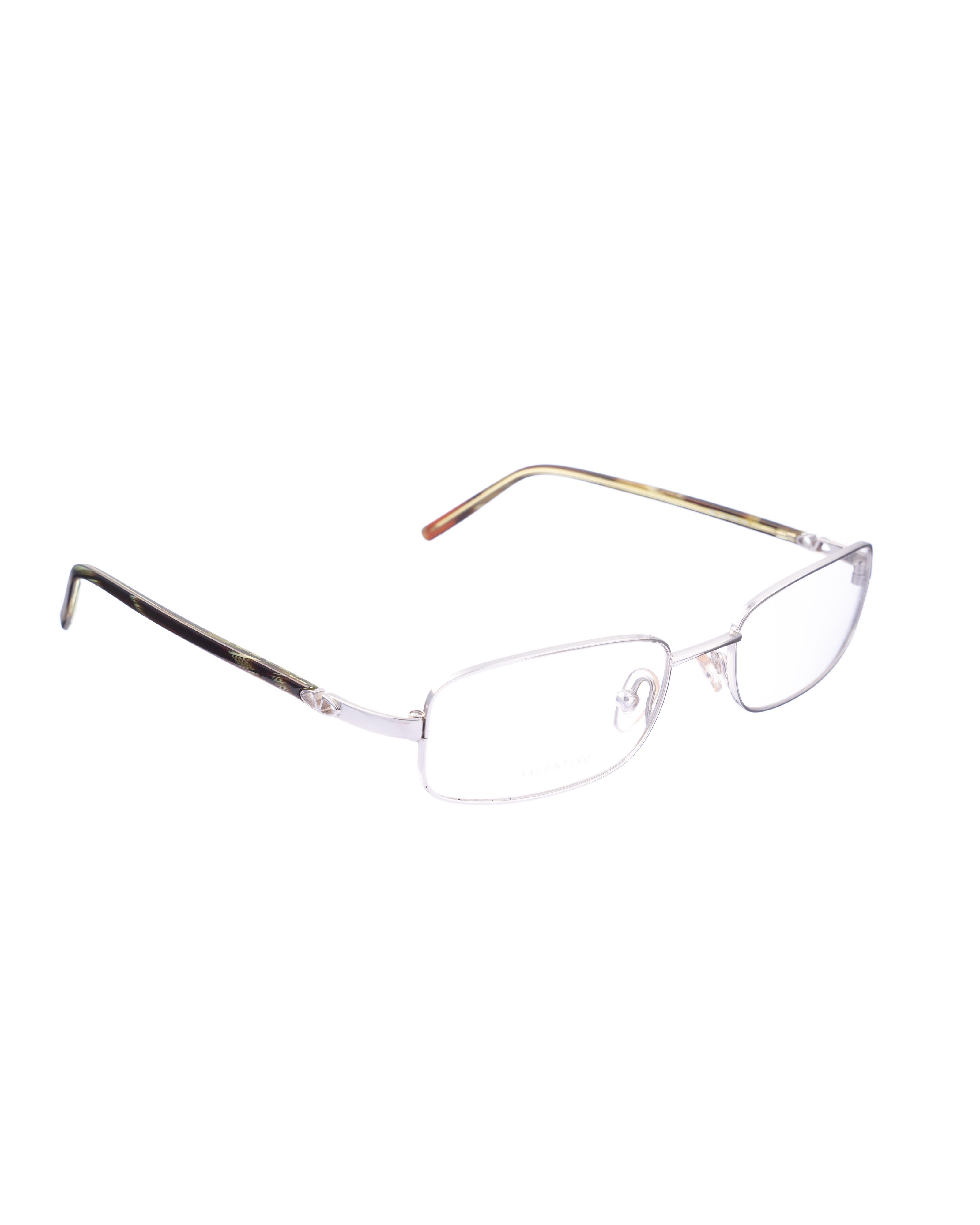 Valentino × Vintage Valentino '00s Silver Office Siren Glasses Size ONE SIZE - 1 Thumbnail