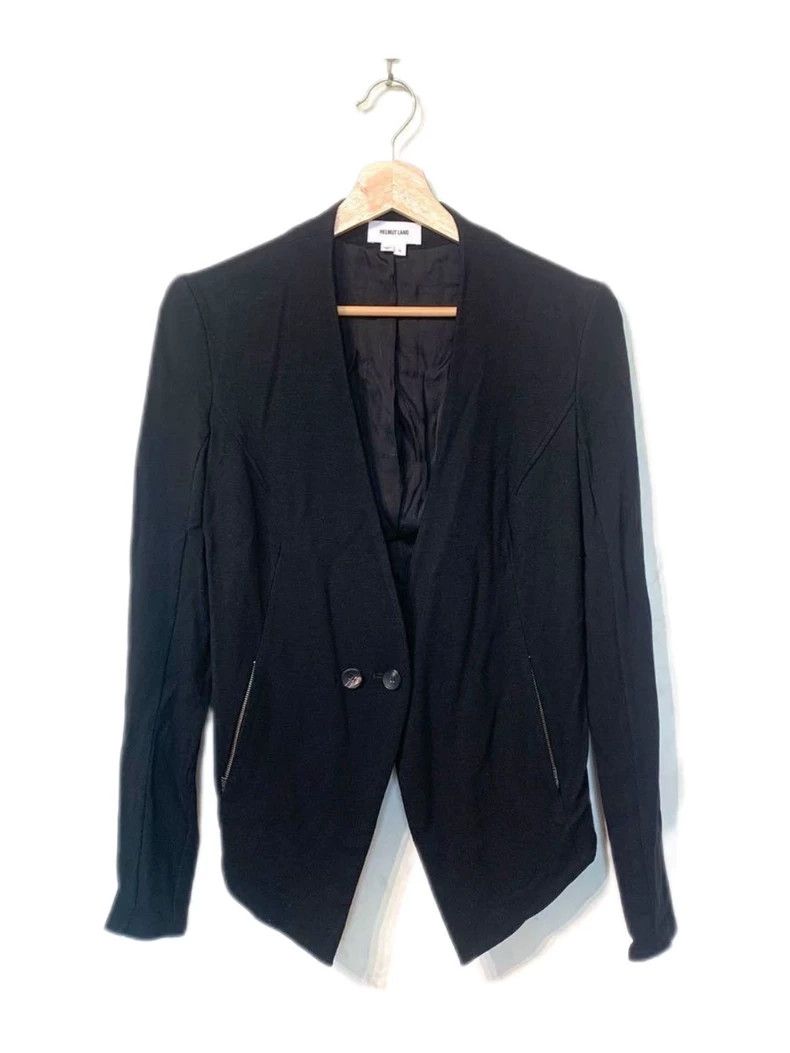 Helmut Lang HELMUT LANG Helmuth wore a jacket without a collar Size S / US 4 / IT 40 - 1 Thumbnail